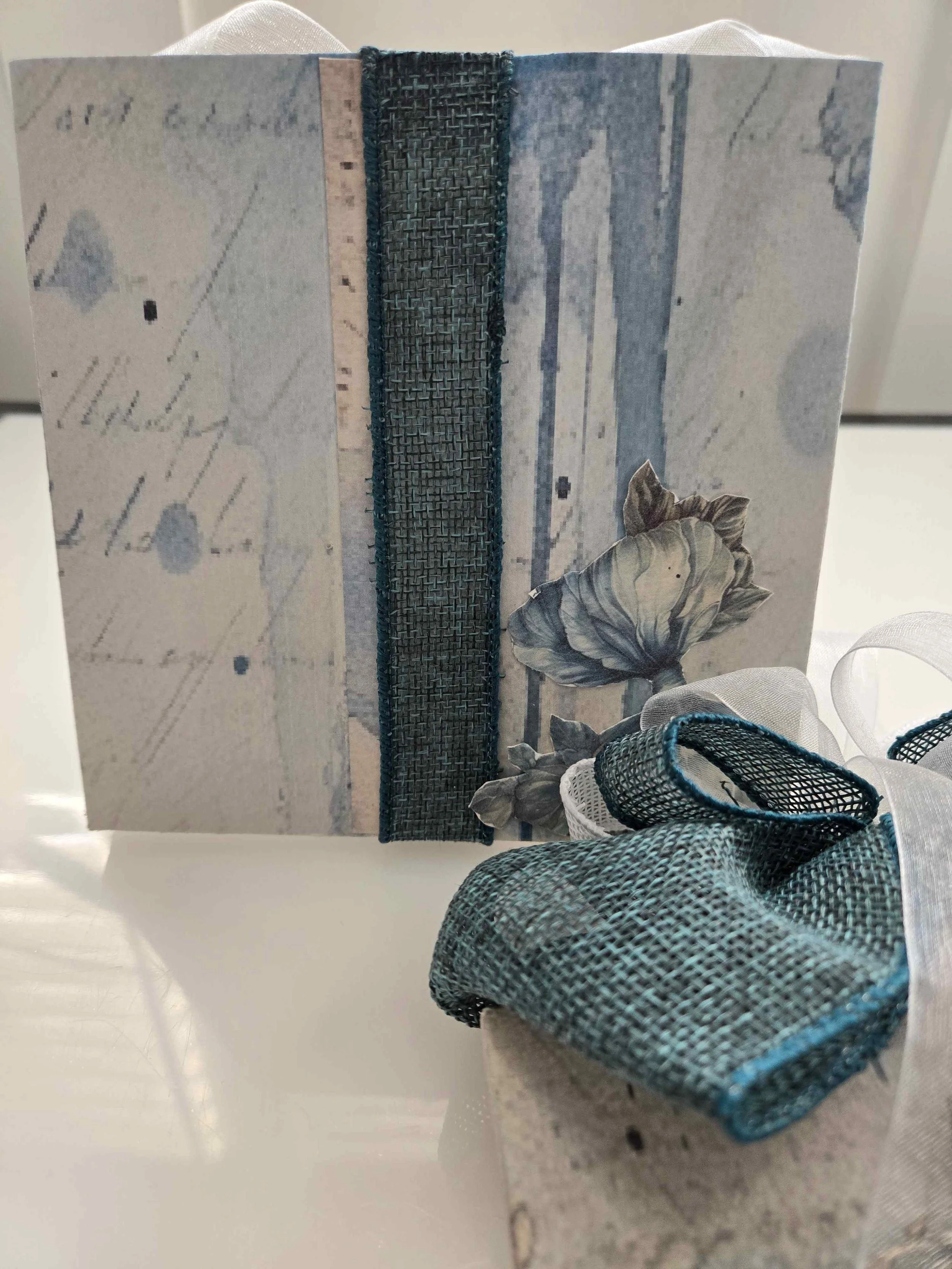 Personalised Fragranced Card - Present Butterfly Lid Off