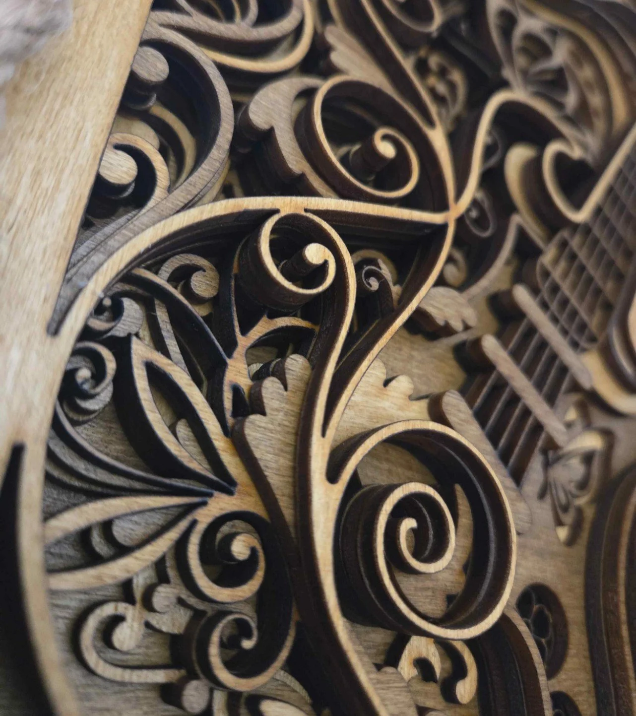 close up of 7 layered wooden guitar.jpg