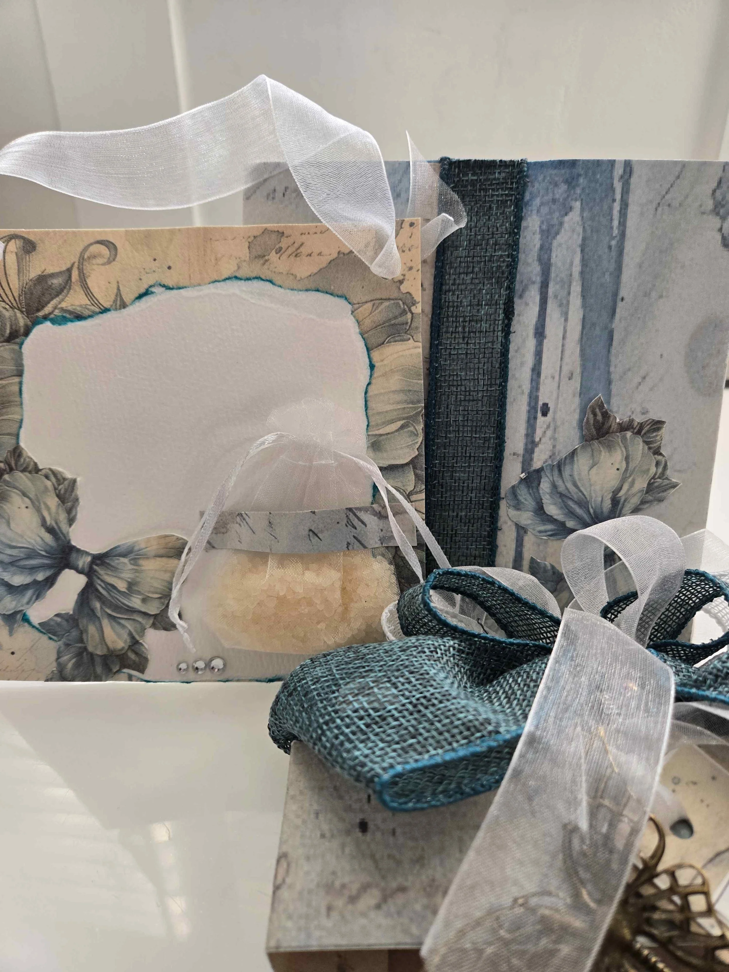 Personalised Fragranced Card - Present Butterfly Insert