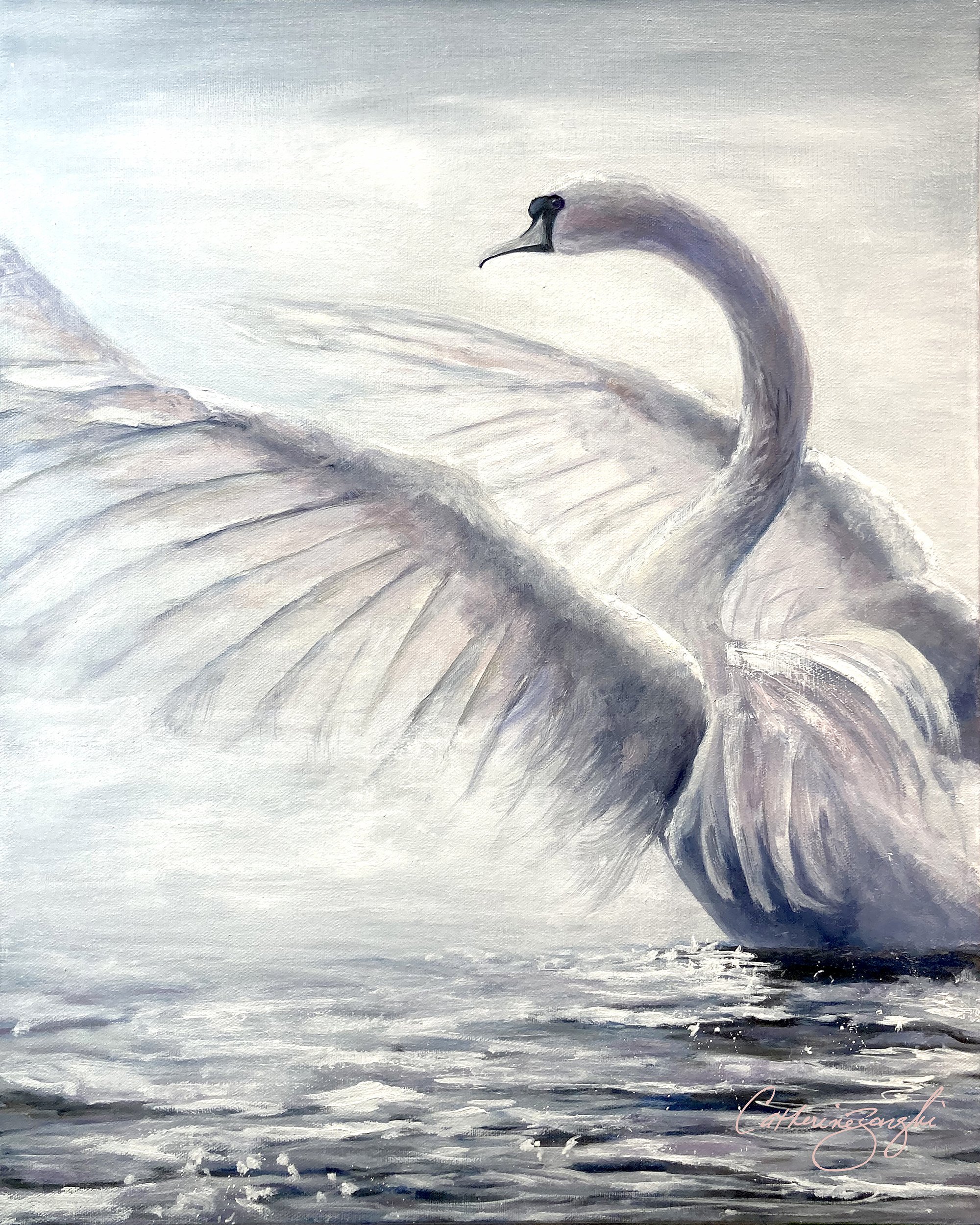 Wings of Tranquility | Original Painting