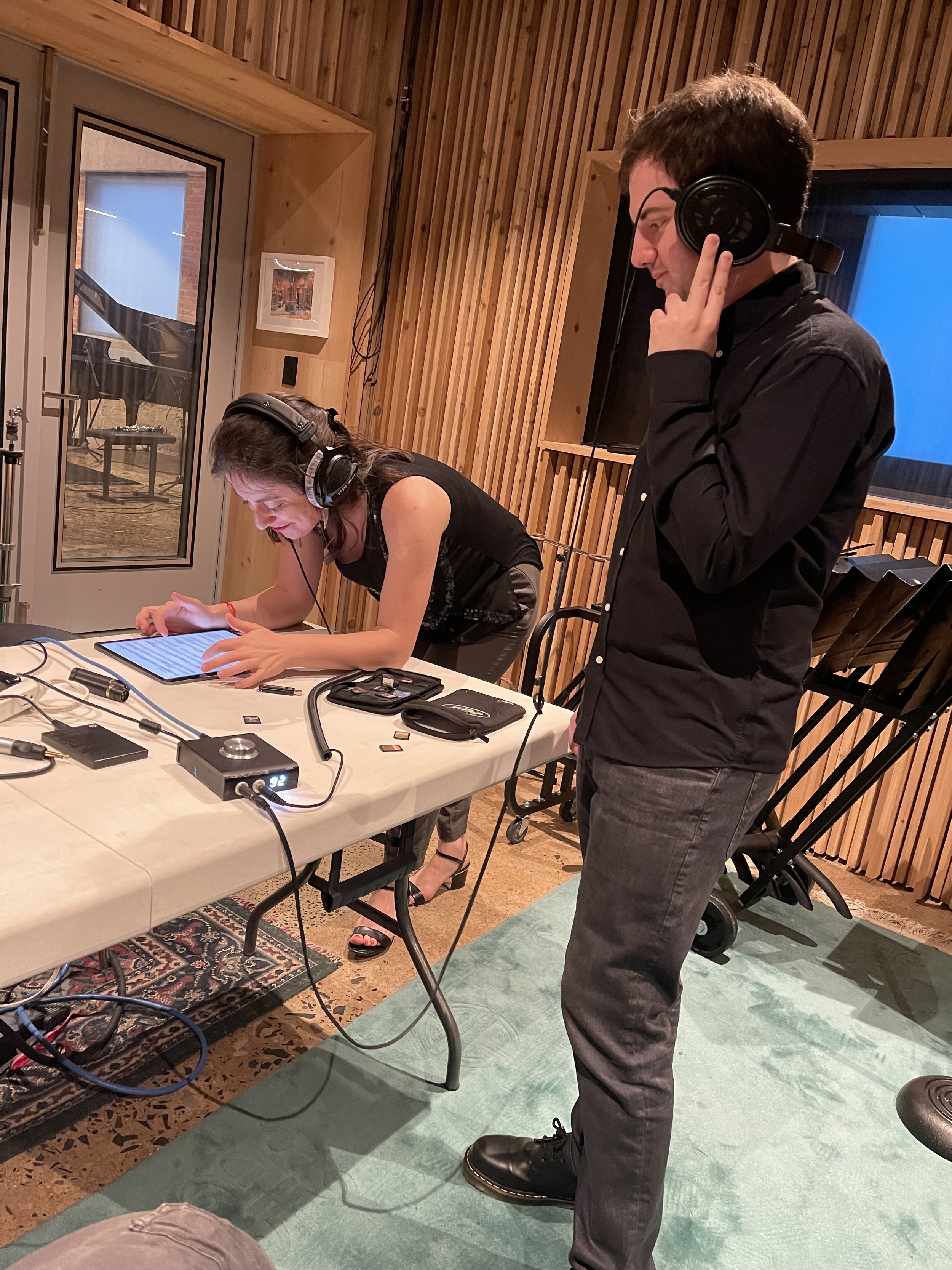 Recording with Sophiko