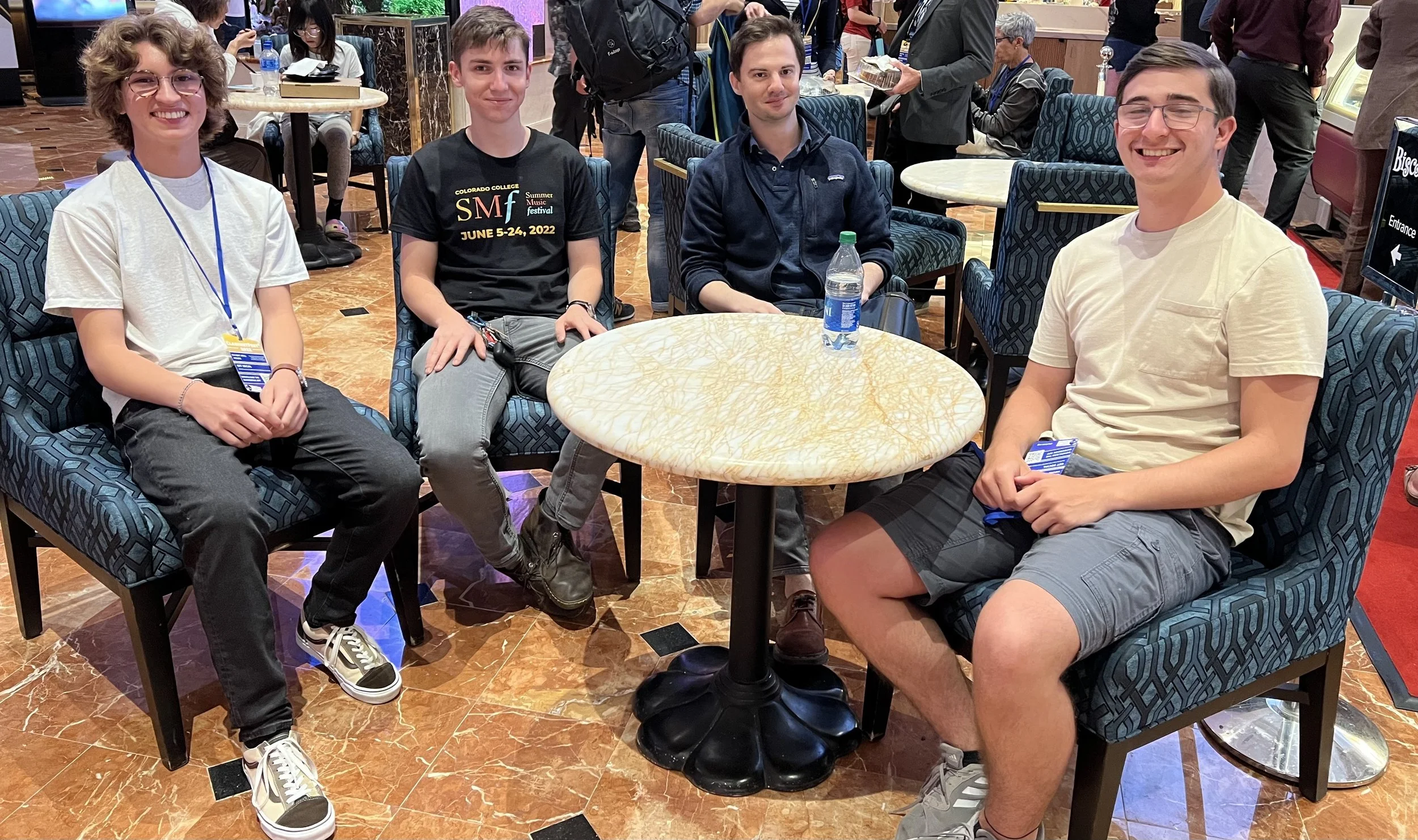 Reno/Lake Tahoe. My students won the college and high school ICA competitions! Nathan, Taig, and Chris