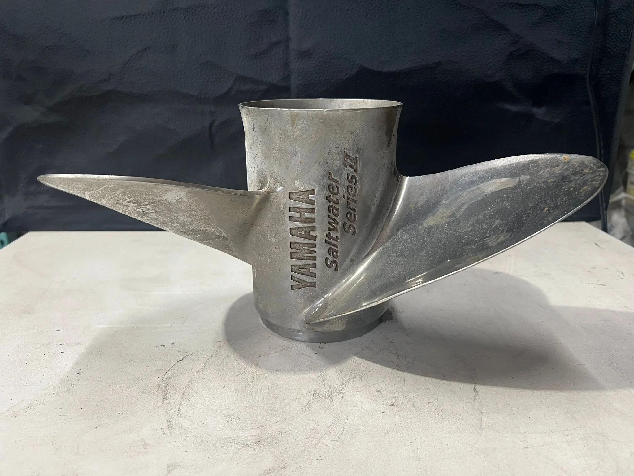 Used Yamaha Prop 3 Blades S.S, 15-3/4" DIA, 15P, ROT  R