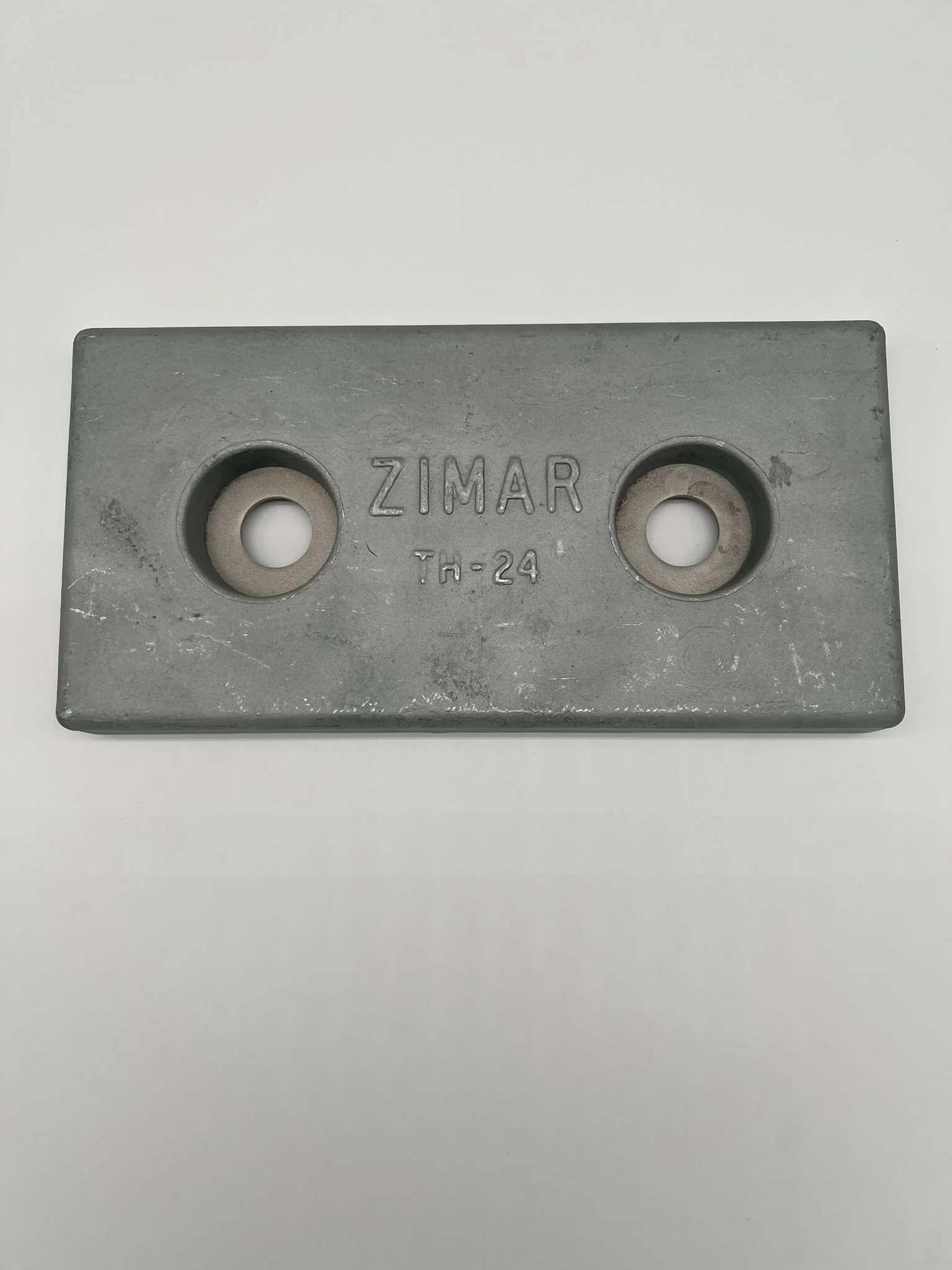 TH-24 Bolt On Drilled Plate Zinc