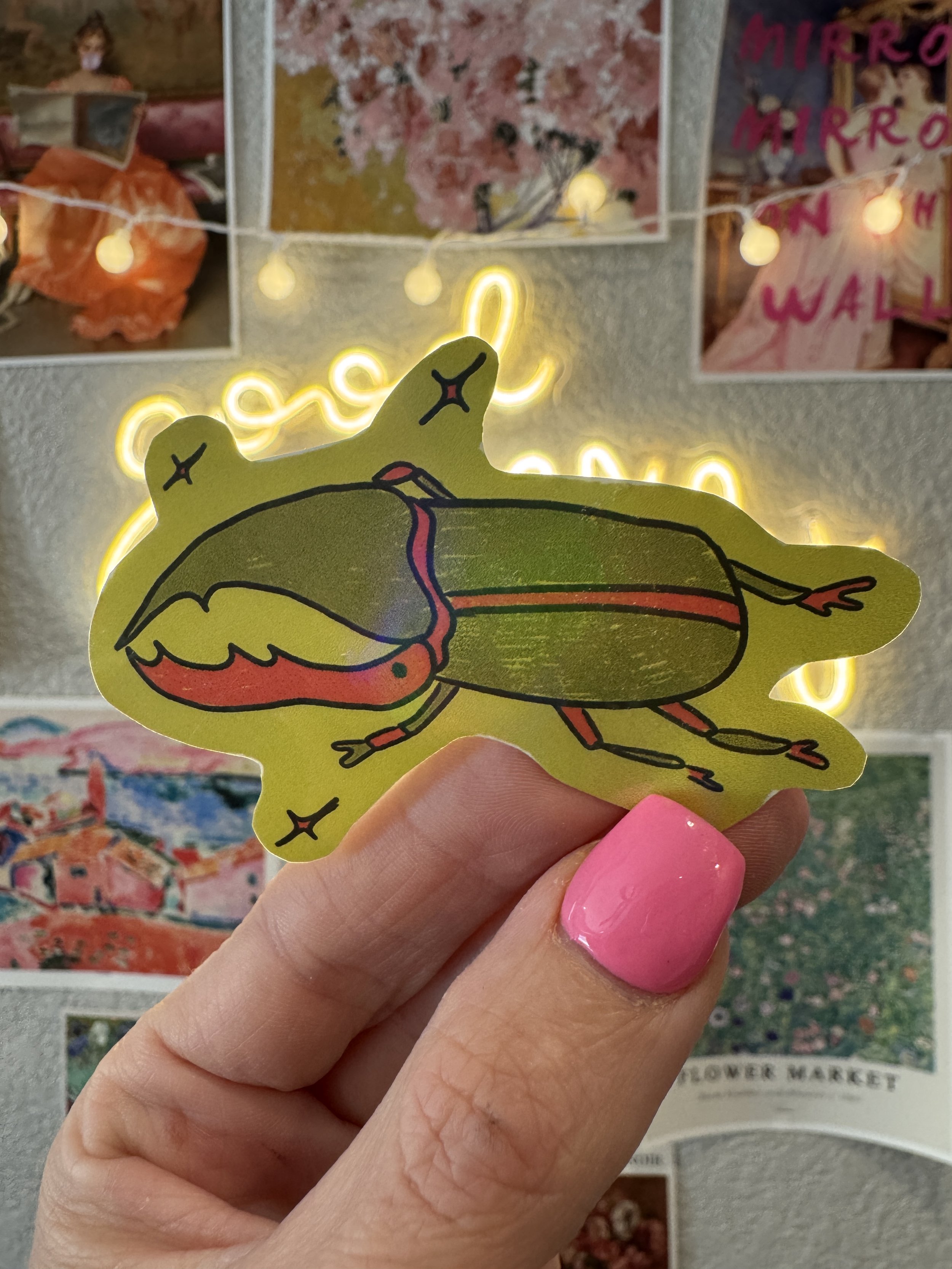 Beetle Sticker