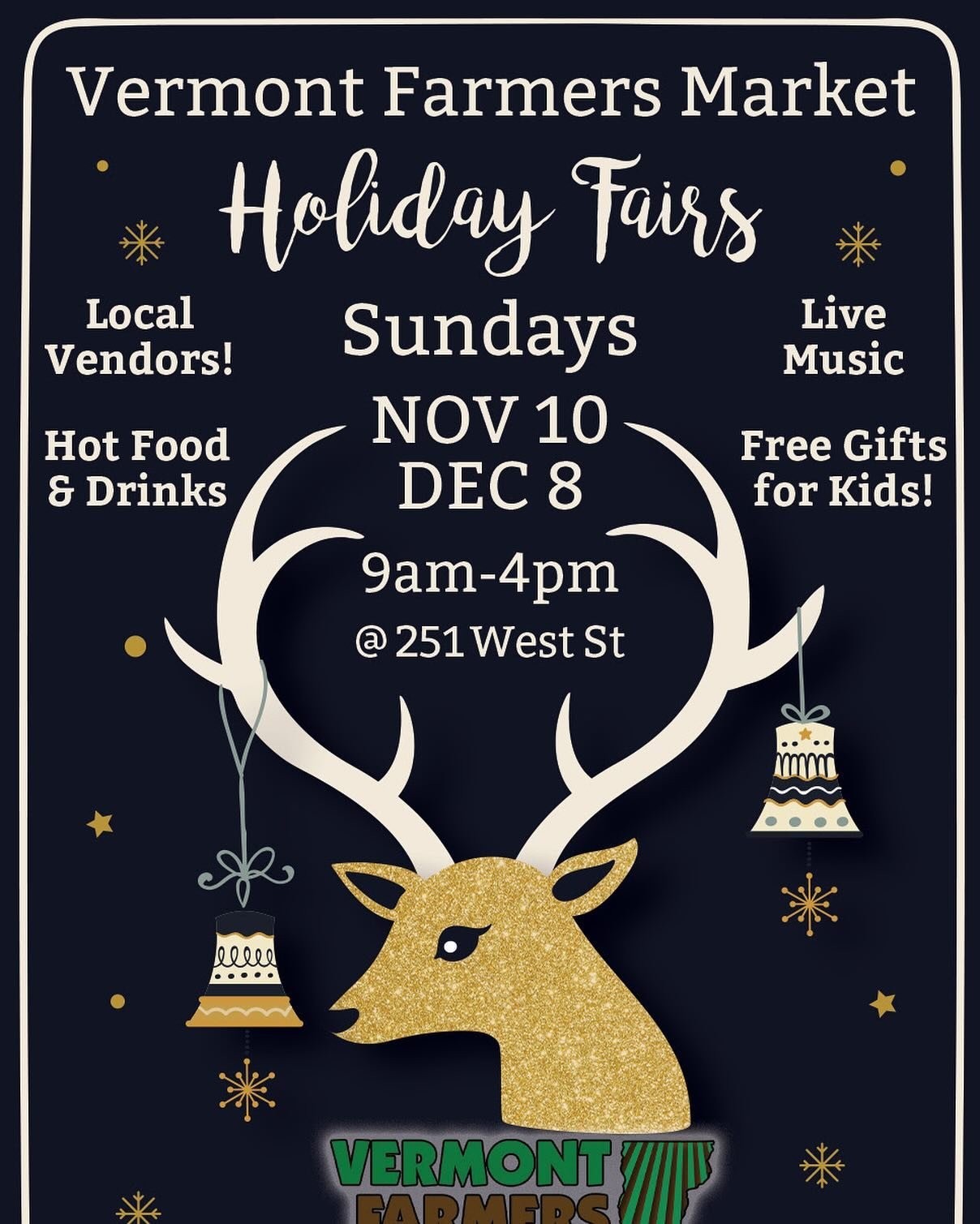 This Sunday we will be at the Vermont Farmers Market Fall Craft Show in Rutland!

Come get your Christmas gifts and don&rsquo;t forget to treat the dogs in your life too! 🐾🐕