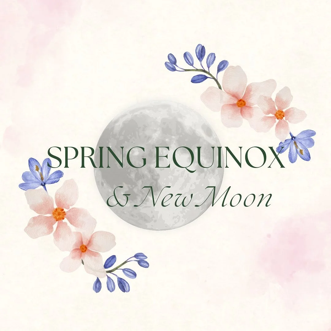 Happy Spring Equinox and blessed Ostara to everyone celebrating! 🌸 As the days get longer and the earth begins to awaken, we are reminded of the power of new beginnings.

This New Moon is happening at 0 degrees Aries, at 5.23 pm UK time. Aries energ