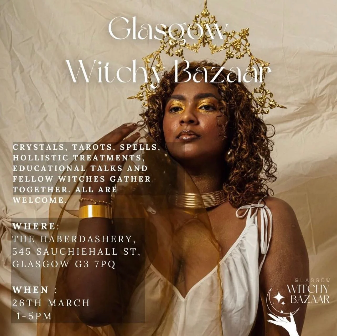 Hey friends! I'm so excited to share that I'll be offering introductory astrology readings at Glasgow Witchy Bazaar on 26th March. I'm taking pre-bookings now and spots are starting to fill up, so send me a DM or email at thearcherastrology@gmail.com