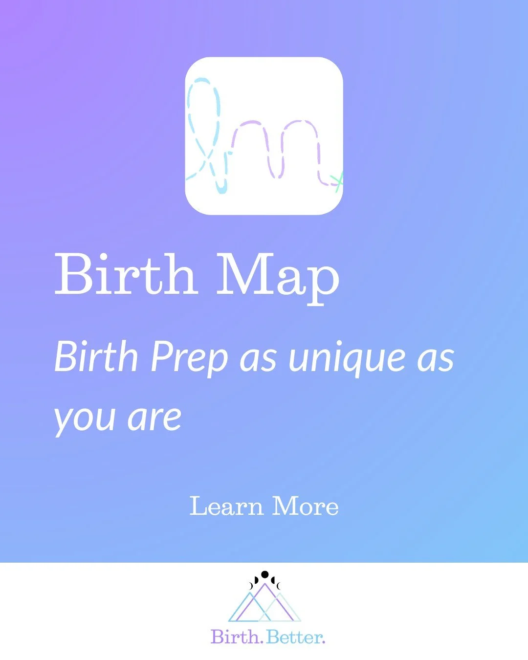 Birth Map&trade; is a guided workbook designed to help you prepare for birth by understanding yourself &mdash; your patterns, values, boundaries, and support needs &mdash; so preparation fits the person, not the template.

Rather than telling you wha