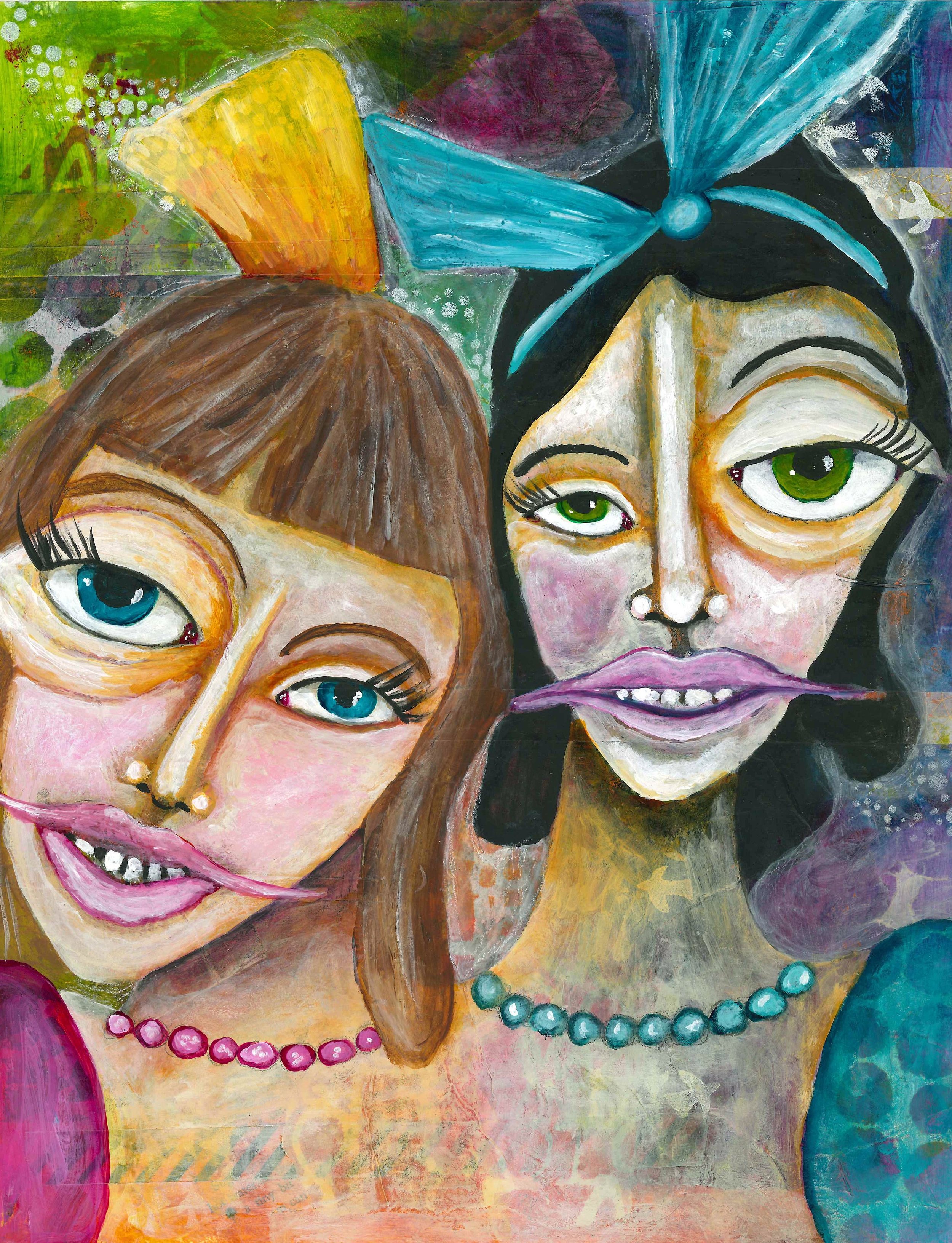 Sisters hand signed 5x7 Print