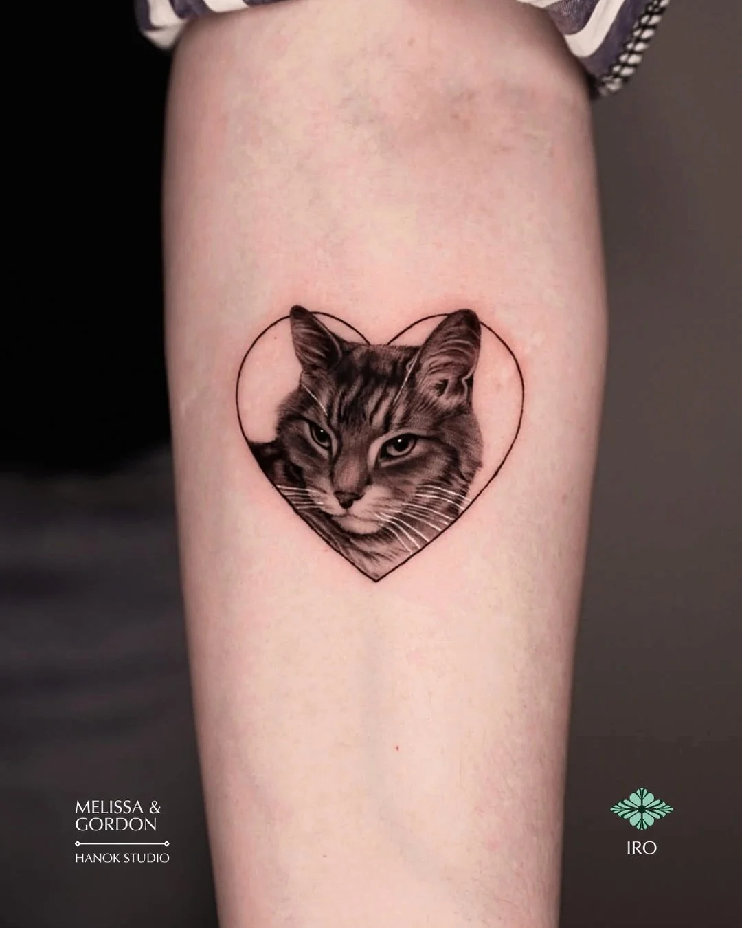 His expression says it all! 
Tattoo by @iro_tattoo_ for Melissa, and little angel Gordon🤍

Iro&rsquo;s bookings are open for May &amp; June 2026. 
DM her directly for booking inquiries.