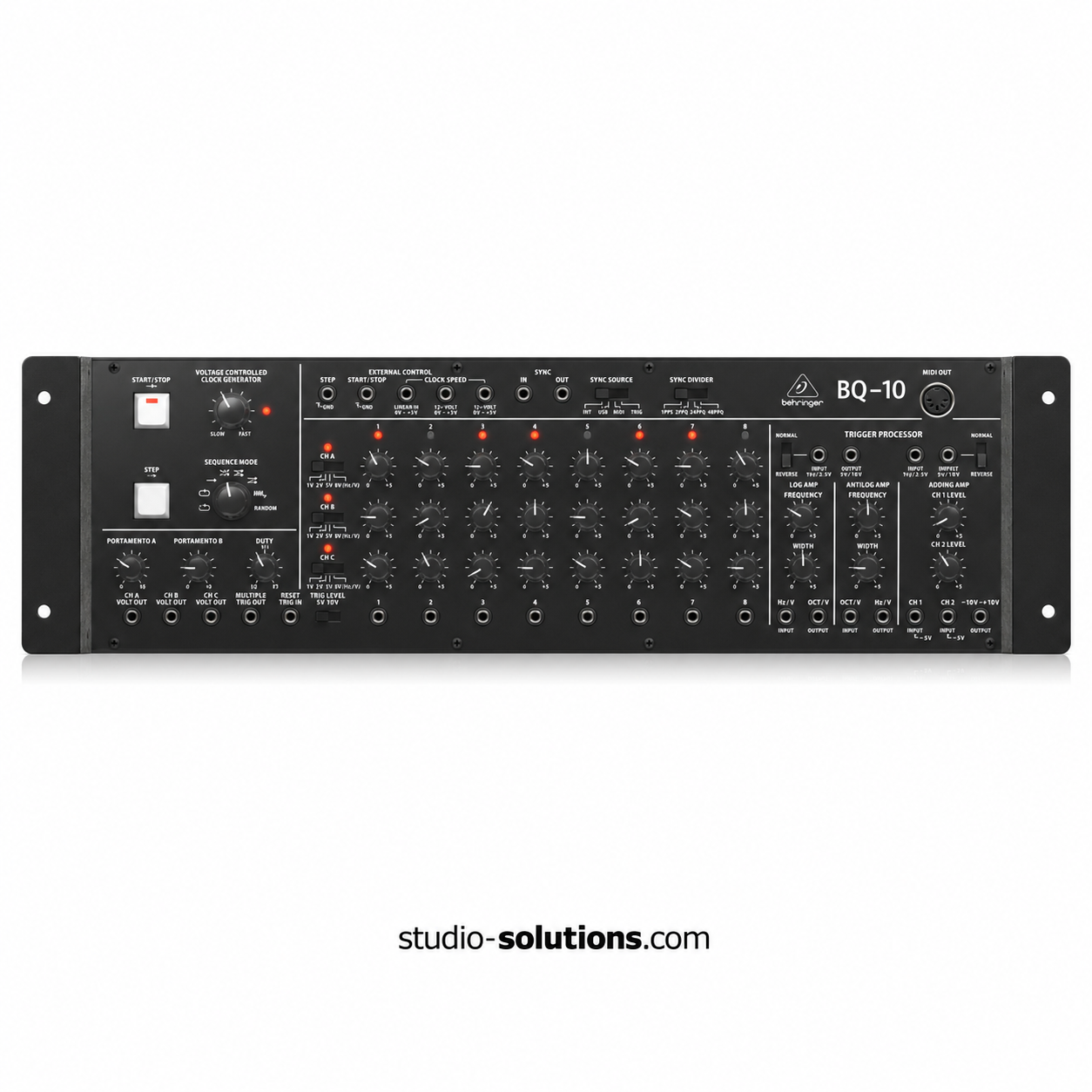 Behringer BQ-10 Rack Ears – 19 Inch 80HP Rack Mount Brackets