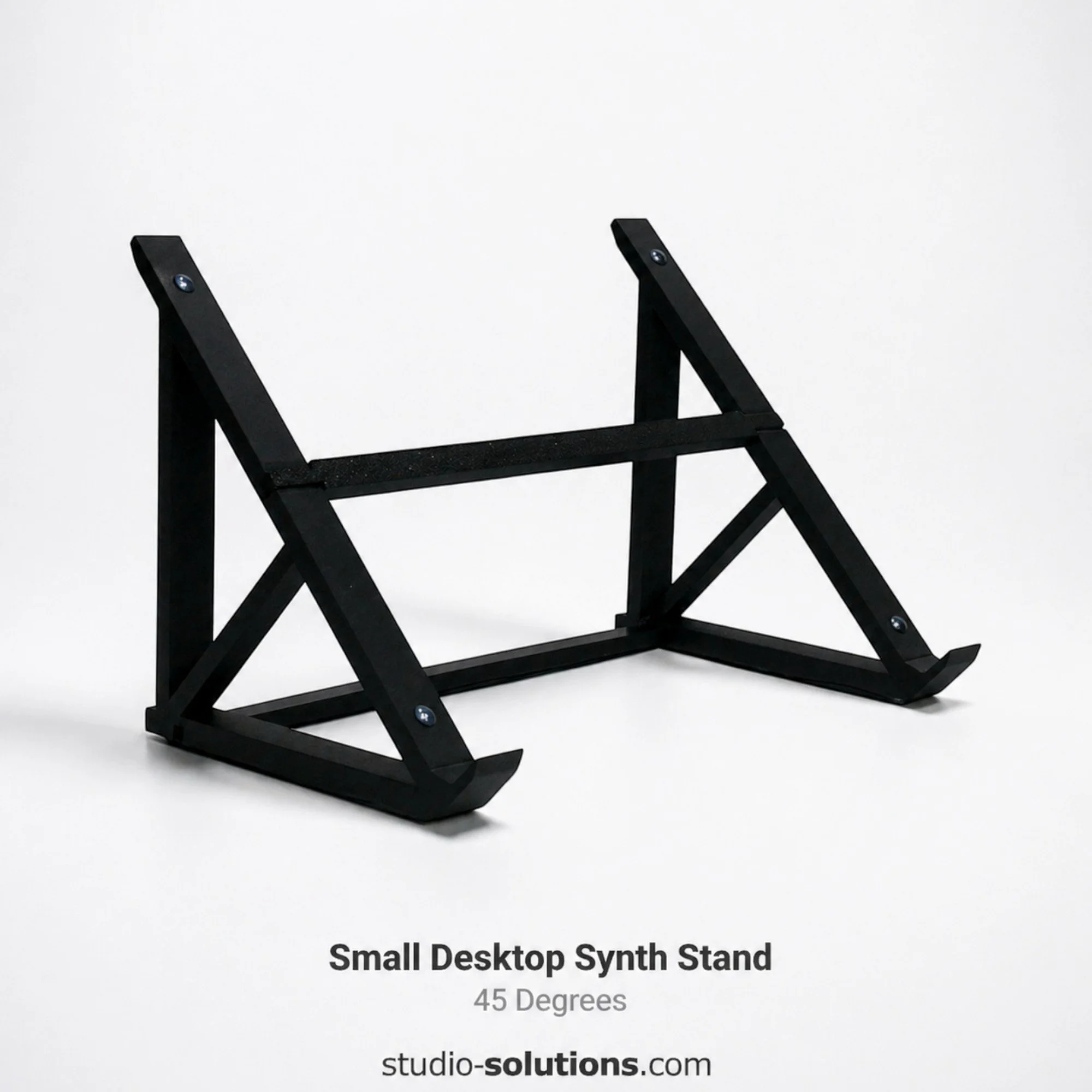 45 Degree Desktop Synth Stand | High Angle Studio Music Gear Riser