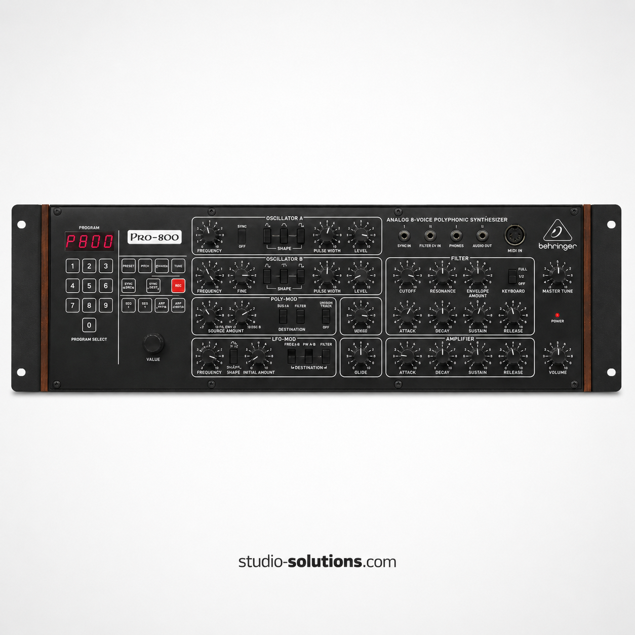 Behringer Kobol Expander Rack Ears – 19 Inch 80HP Rack Mount Brackets