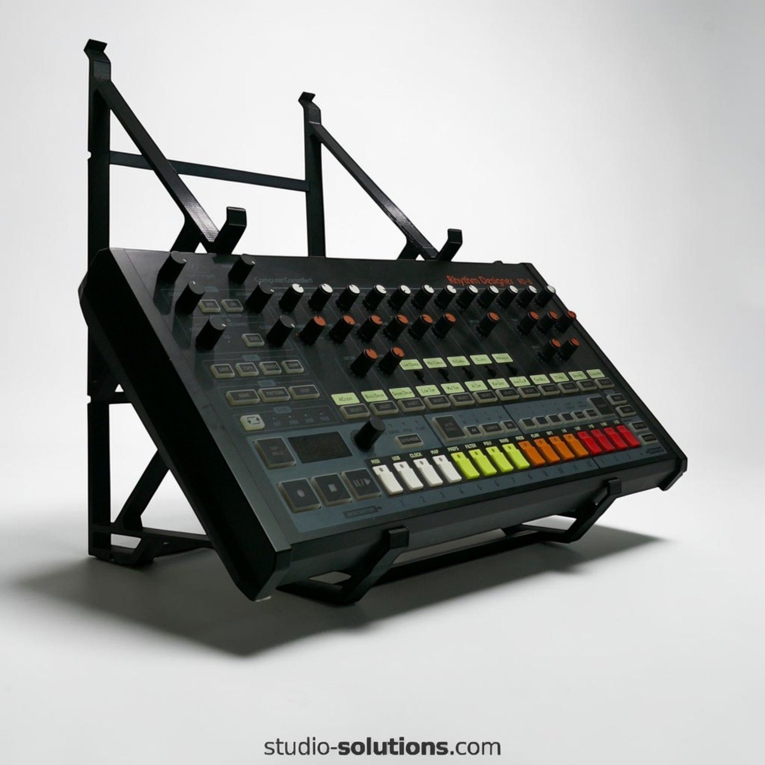 2 Tier Behringer RD-8 RD-9 Drum Machine Fitted Raised Desktop 