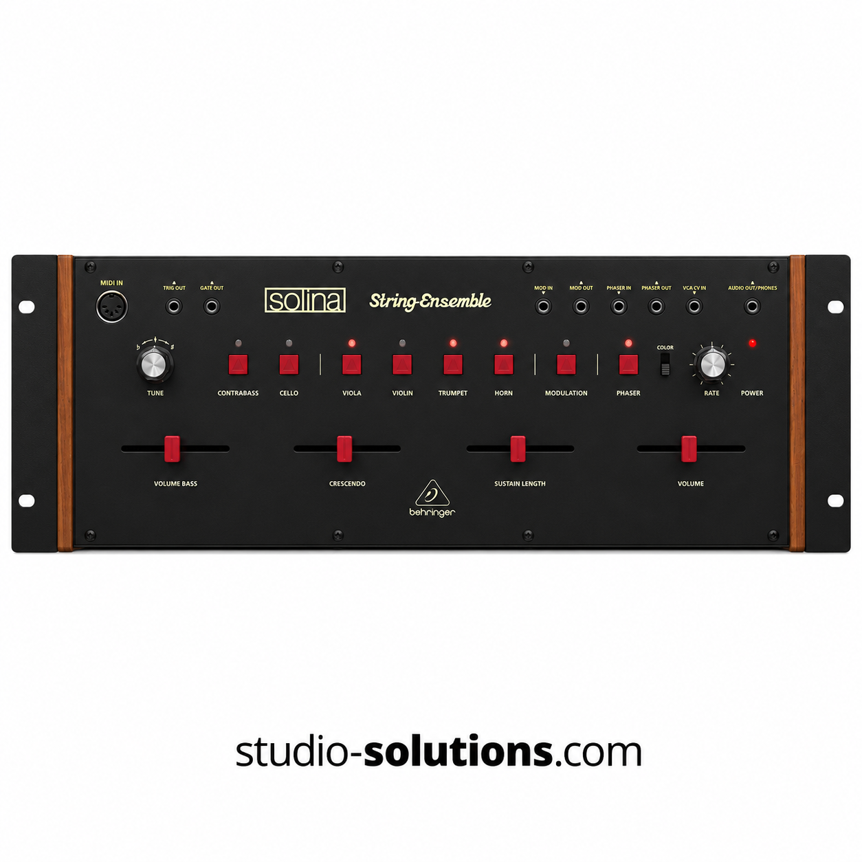 Behringer Solina String Ensemble Rack Ears – 19 Inch 70HP Rack Mount Brackets