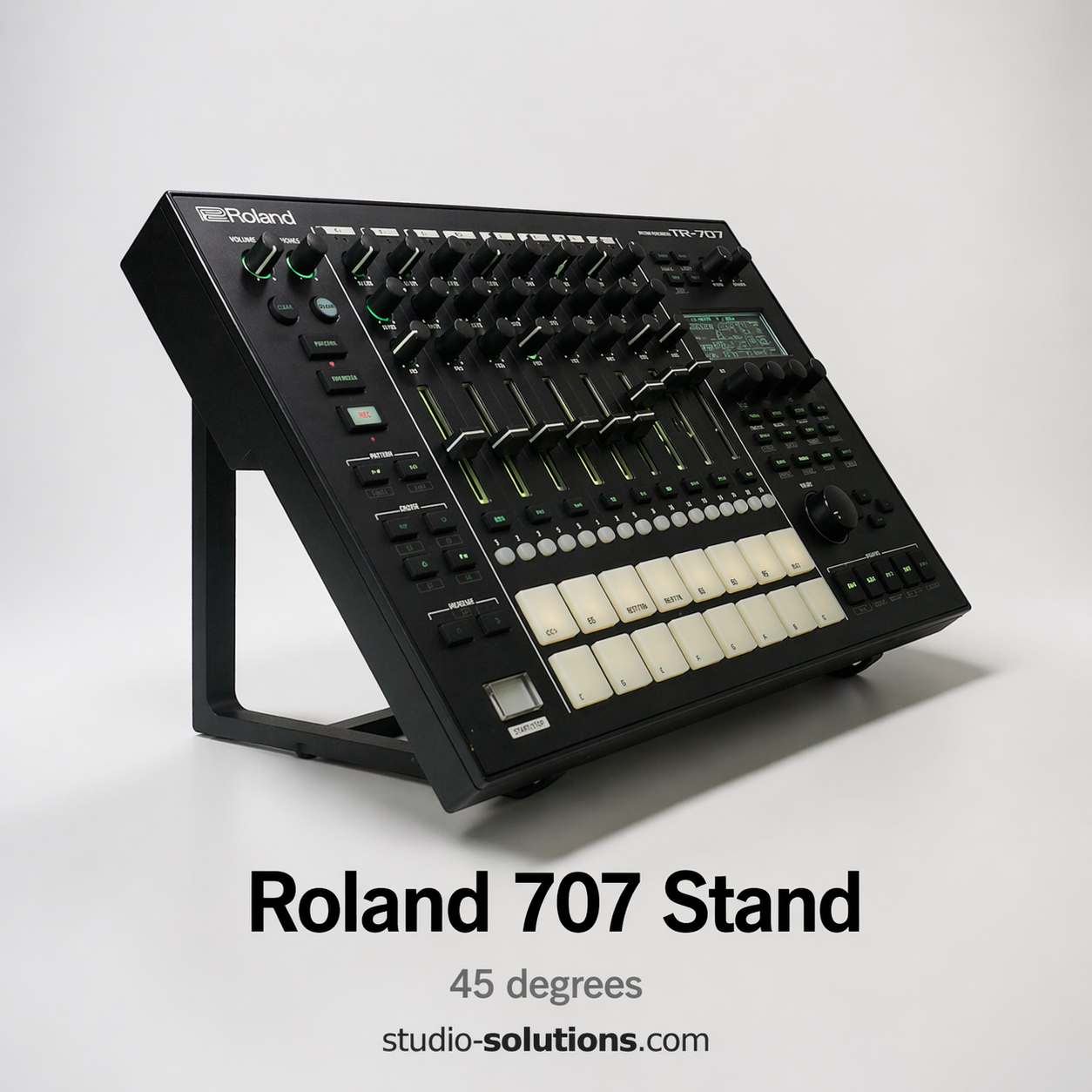 Roland MC-707 Stand – 45Degrees Desktop Groovebox Stand / Performance Setup
