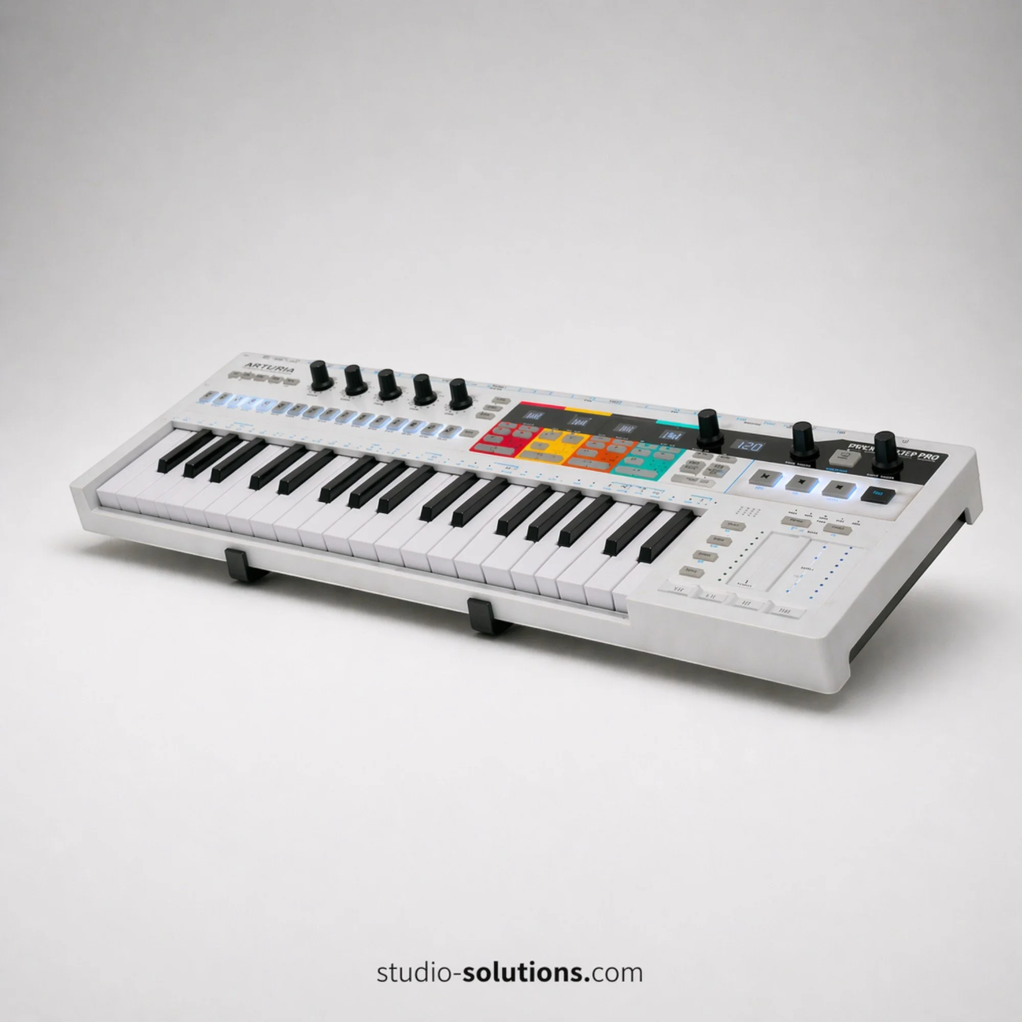 Arturia KeyStep Pro Midi Sequencer Keyboard 15 Degree Desktop Stand (5).jpg