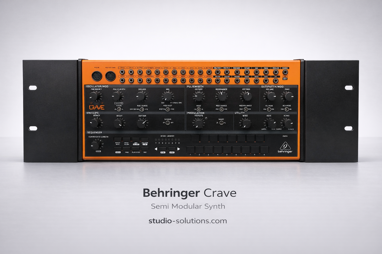 Behringer Grind Crave Edge Spice Semi Modular 19" Rack Mount Replacement Ears