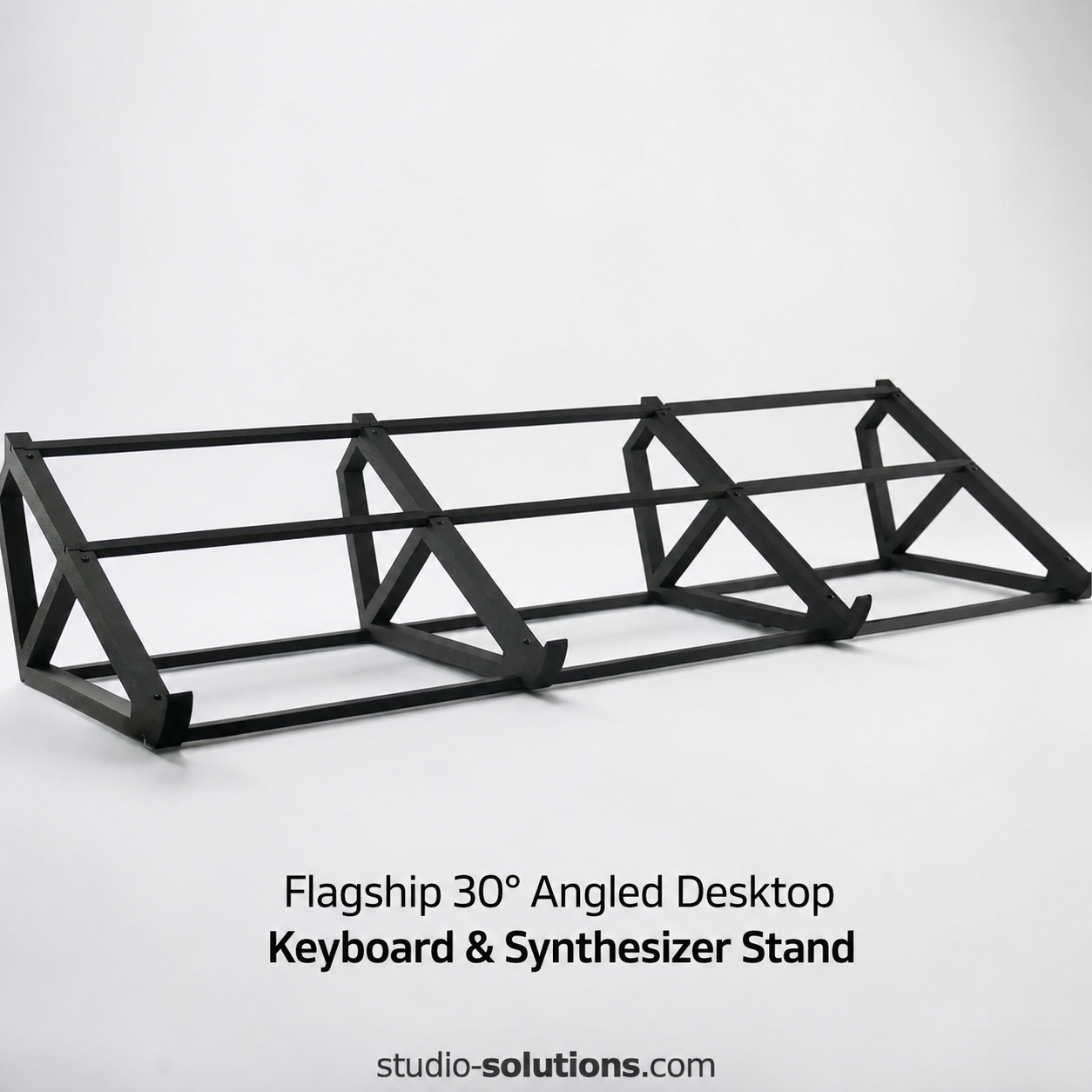 Flagship 30° Heavy-Duty Desktop Keyboard & Synthesizer Stand