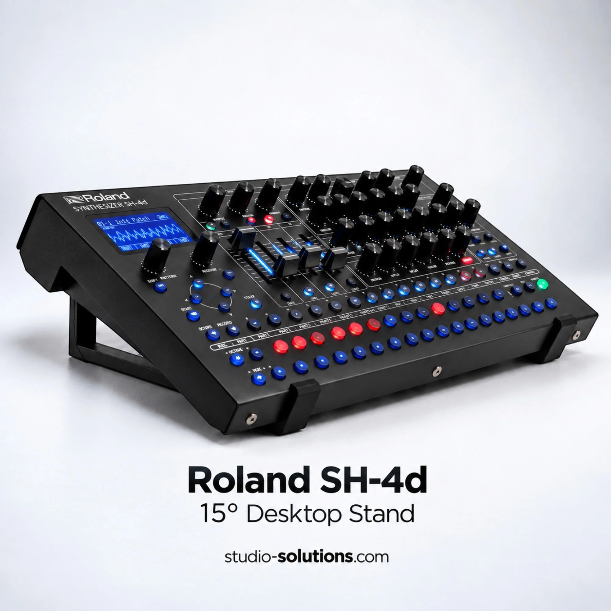 Roland SH-4d Stand | Angled Desktop Synthesizer Stand