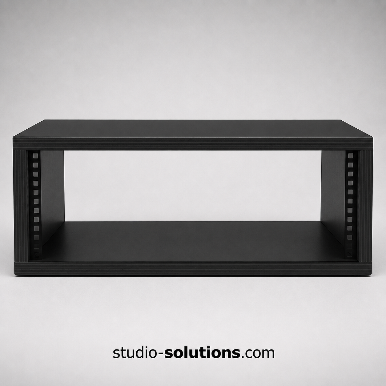 Studio Solutions 4U rack pod with front rack rails