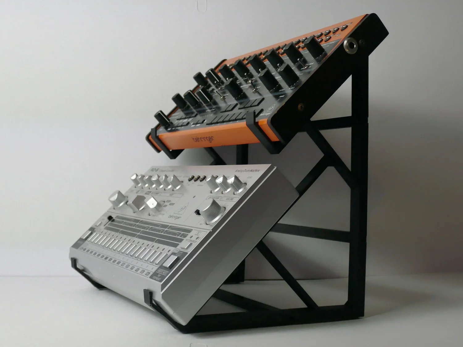 2 Tier Behringer Grind Crave Spice Edge TD-3 RD-6 Desktop Stand