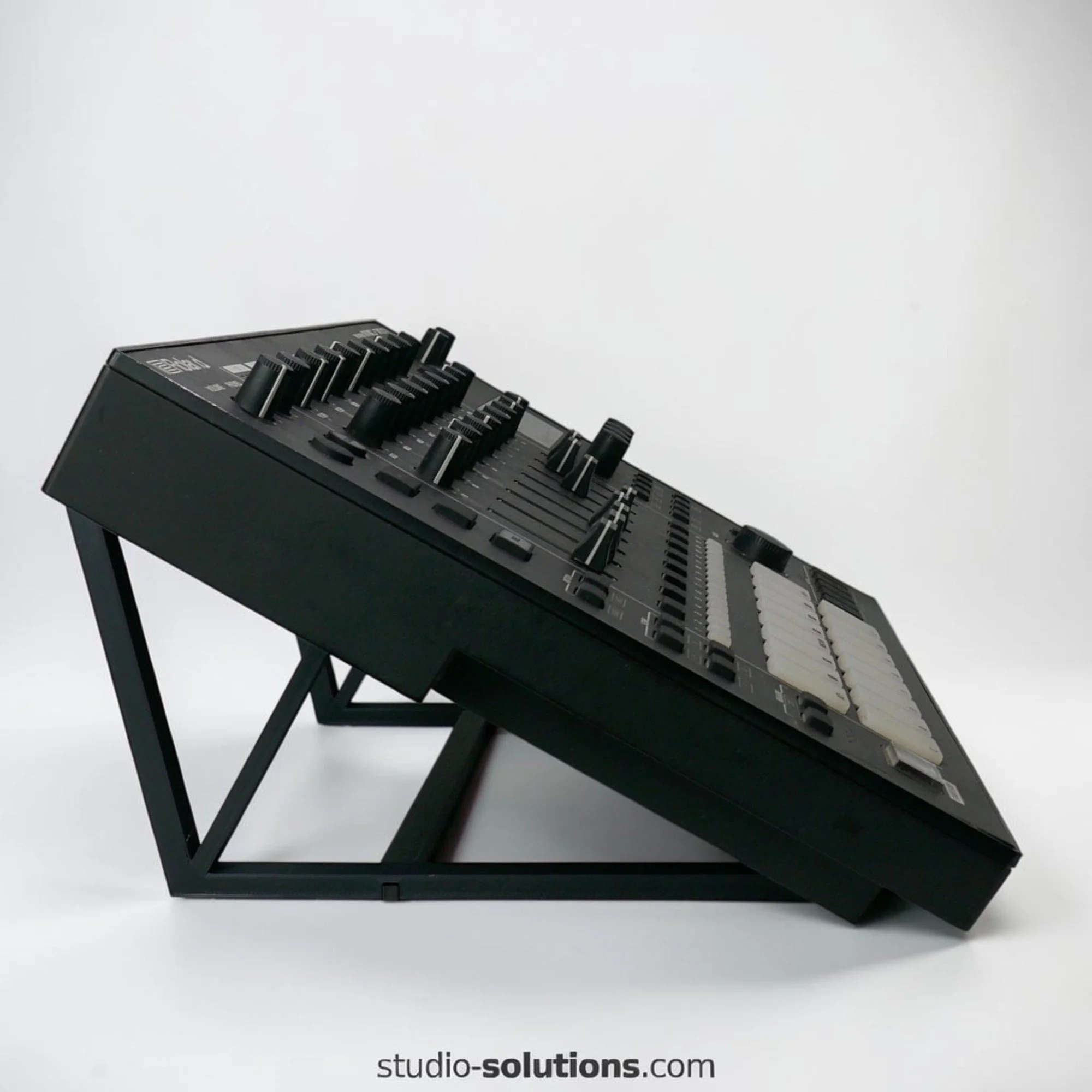 Roland MC-707 stand for better pad access and screen visibility