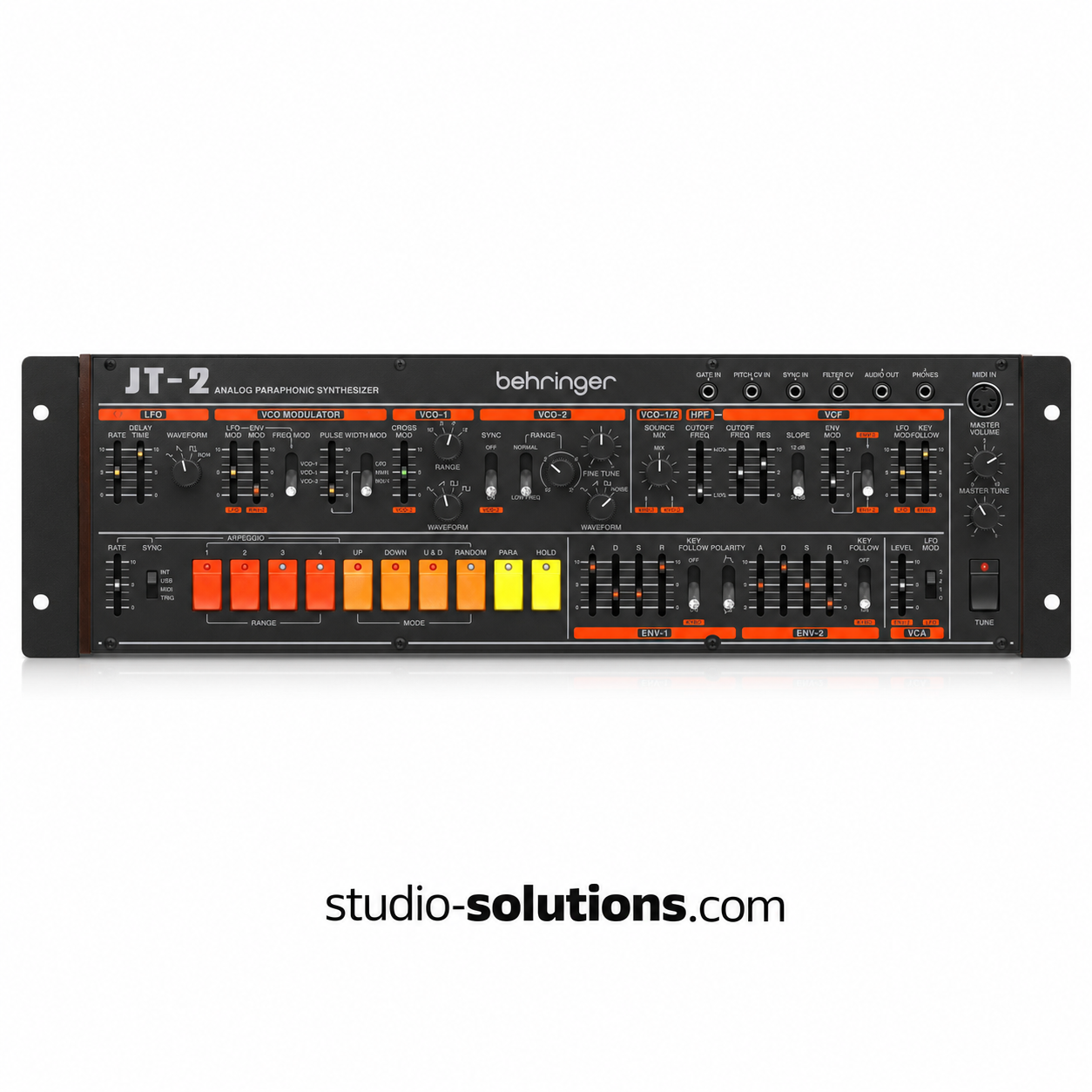 Behringer JT-2 Rack Ears – 19 Inch 80HP Rack Mount Brackets