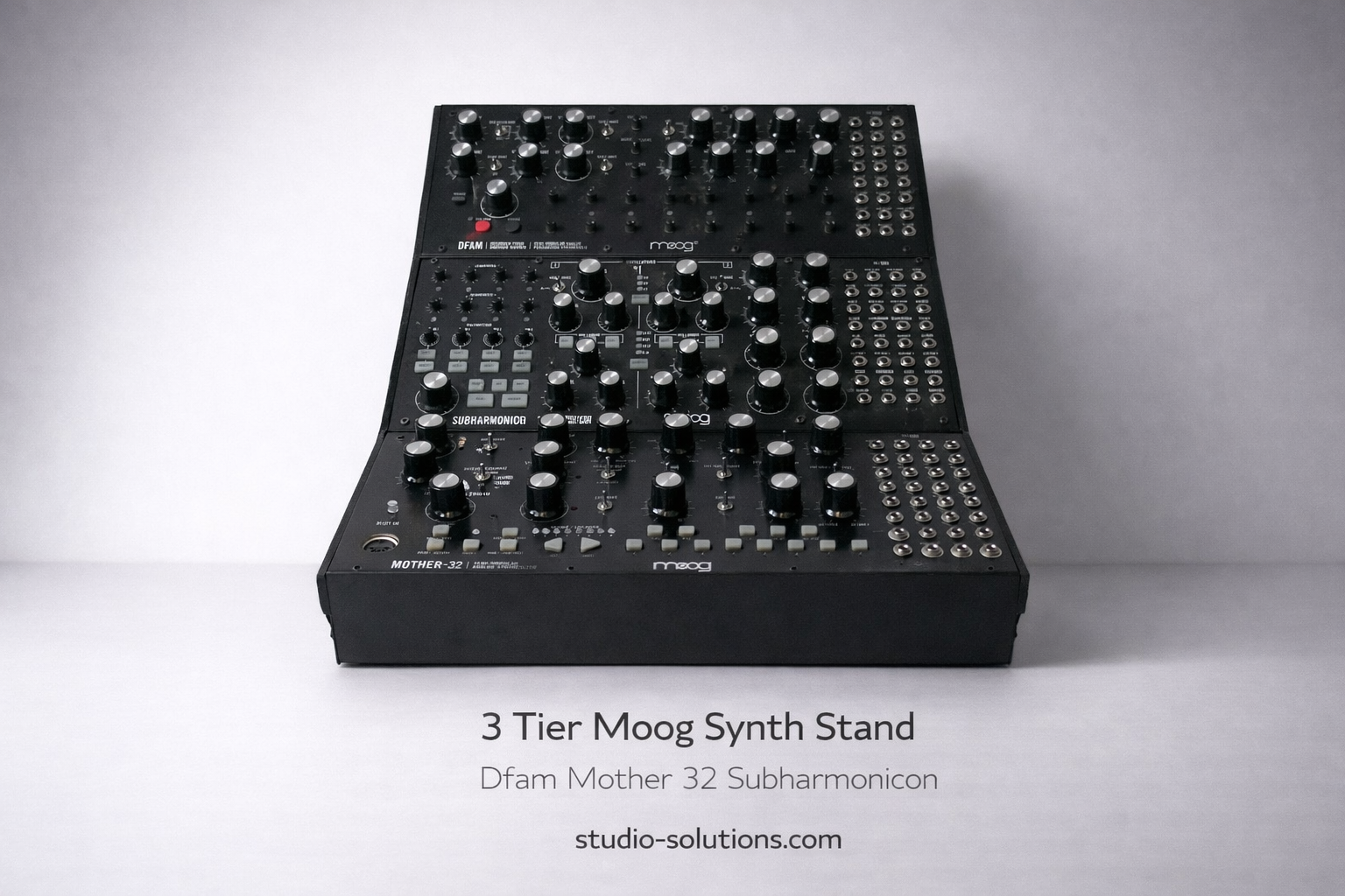 Moog Sound Studio 3 tier synth stand
