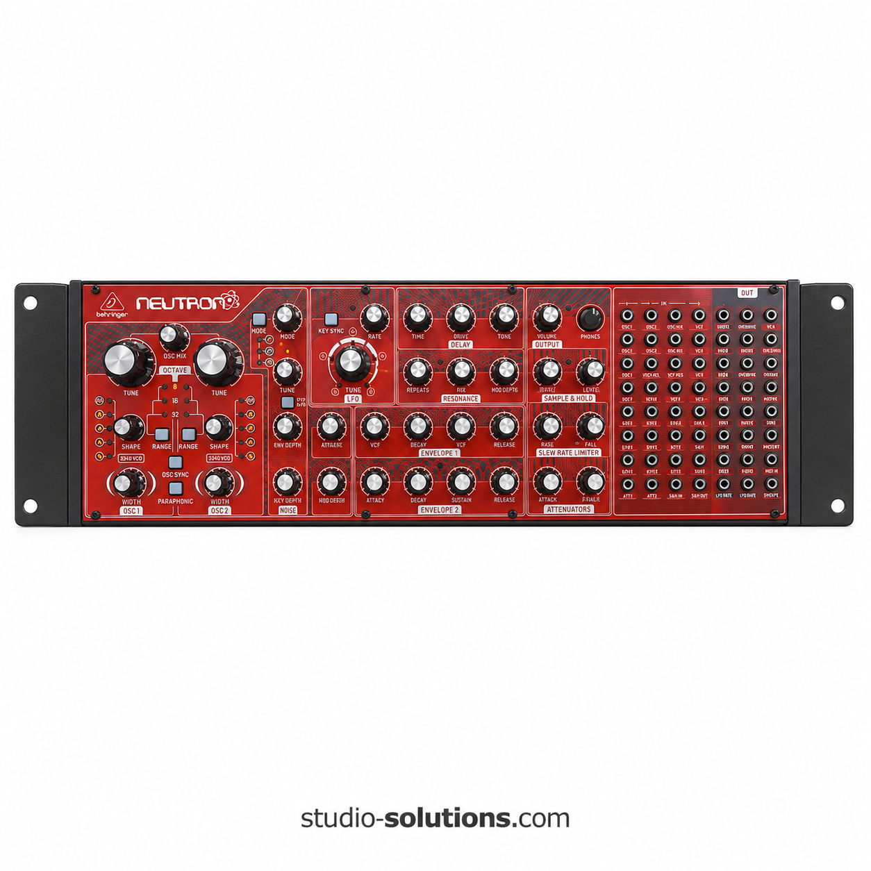 Behringer Neutron Pro-1 K-2 Rack Ears 19 Inch 80HP Replacement Brackets