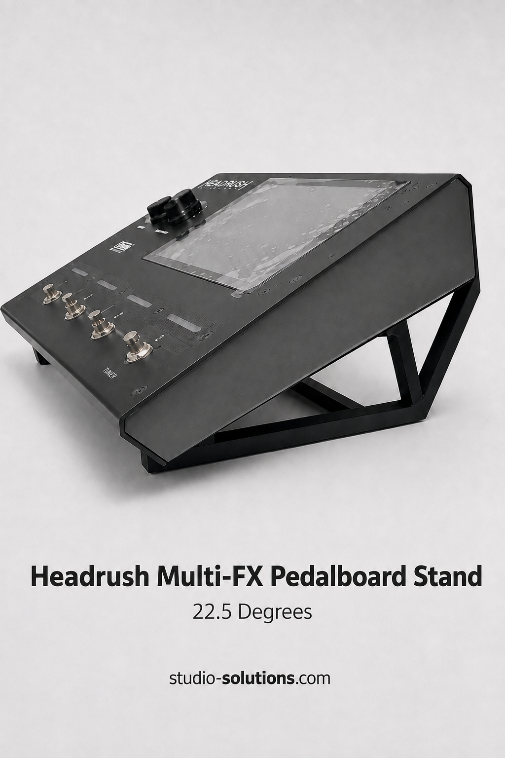 HeadRush Gigboard guitar multi effects processor stand front view