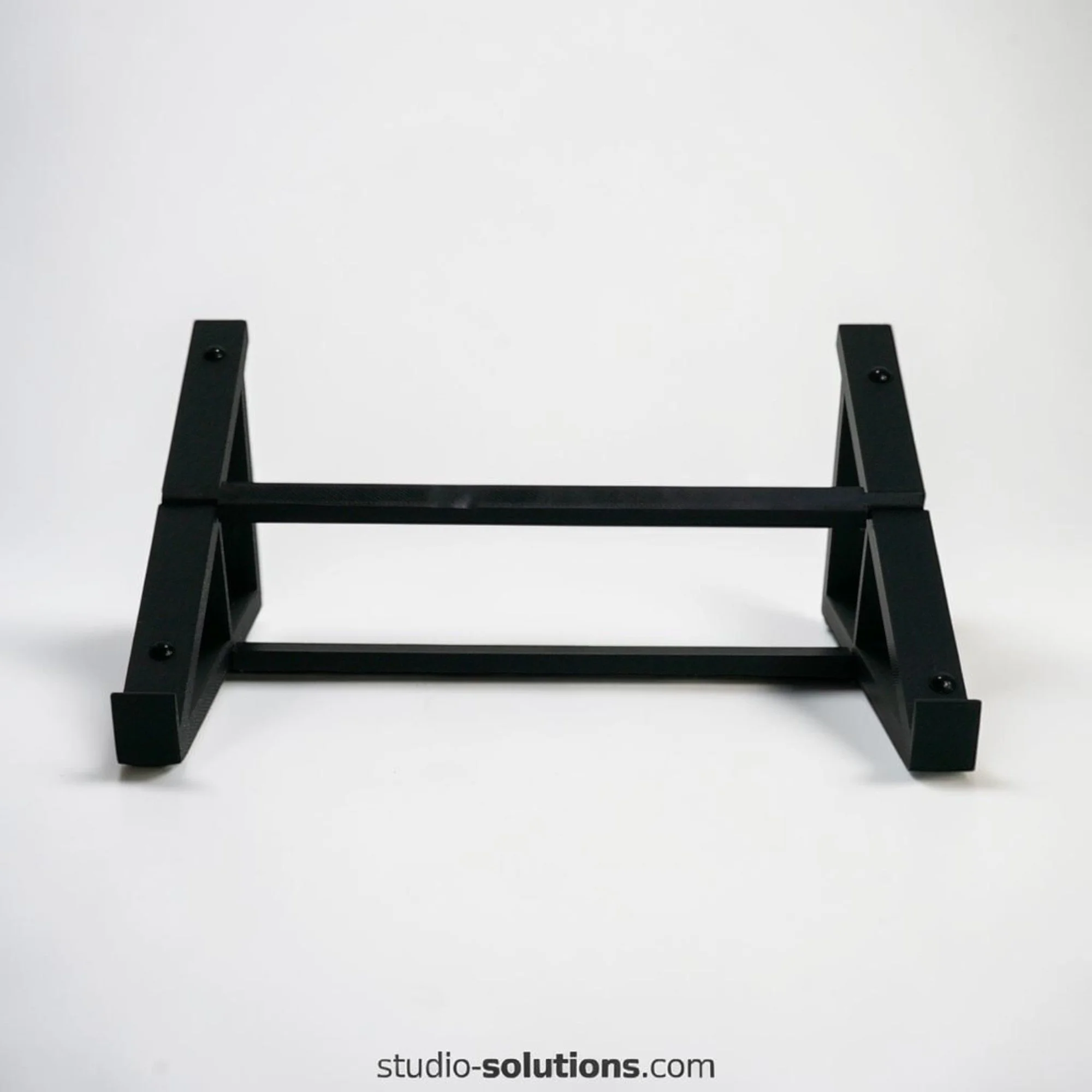 30 degree music production stand for cleaner studio desk organisation