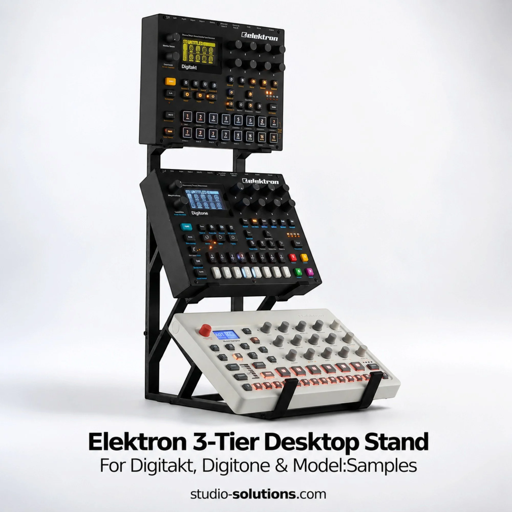 Elektron 3-Tier Desktop Stand | Digitakt, Digitone & Model