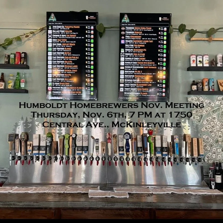 The November monthly Homebrewers' club meeting is happening at the Bigfoot Taproom this Thursday, November 6th, starting at 7 PM. 
Join us for a packed agenda including discussion on the upcoming Strangebrew event on 11/22!