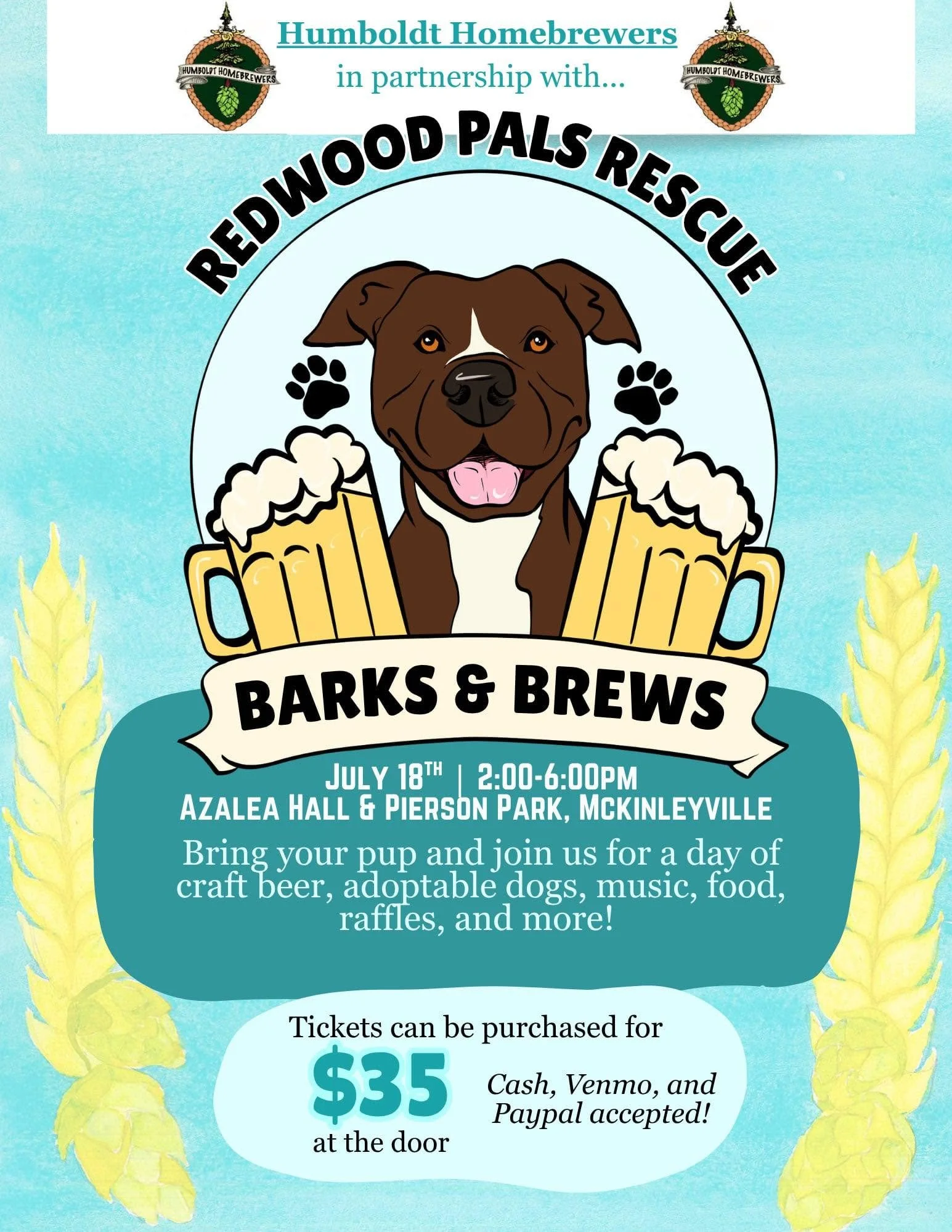 Redwood Pals Rescue Barks & Brews