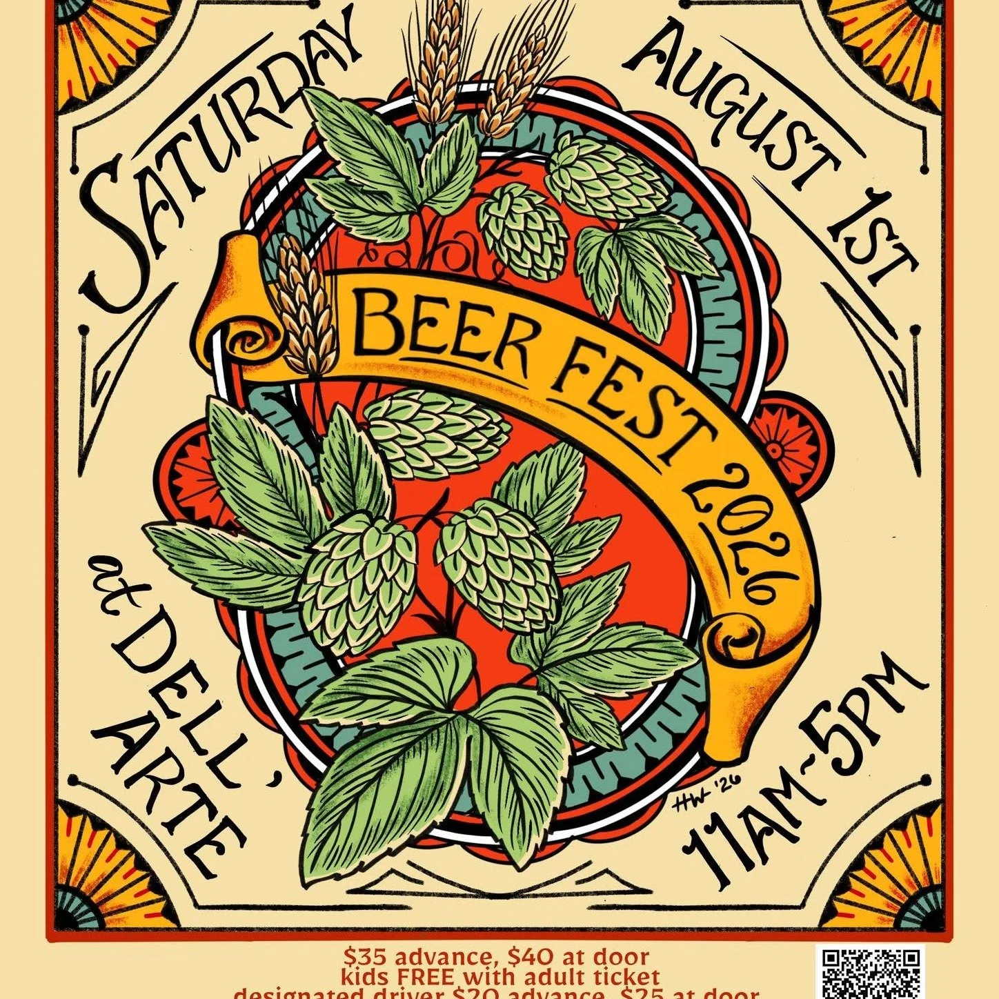 The Humboldt Homebrewers will be pouring at the 3rd Annual Beer Fest's new venue - Dell'Arte in Blue Lake. We hope to see you there on Saturday, August 1st!