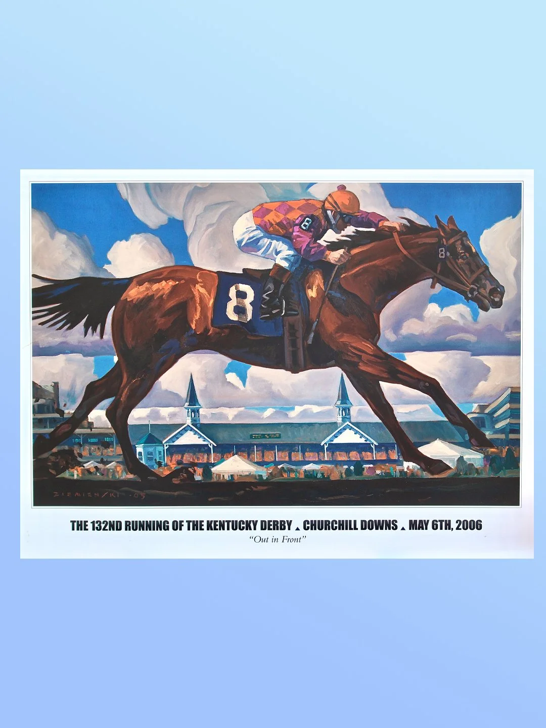 Kentucky Derby "Out in Front" Giclée