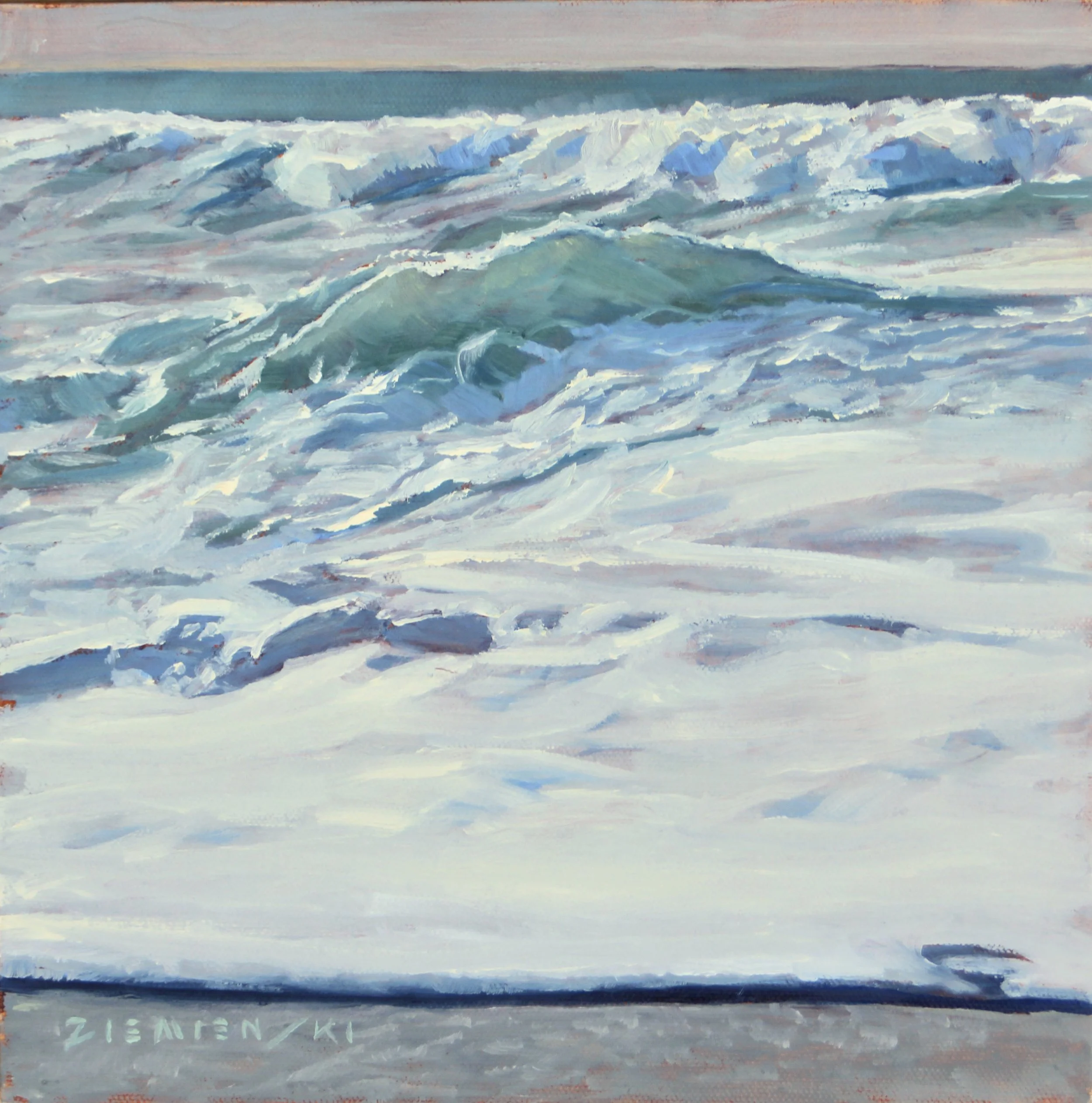 Translucence, 10 x 10 inches, oil