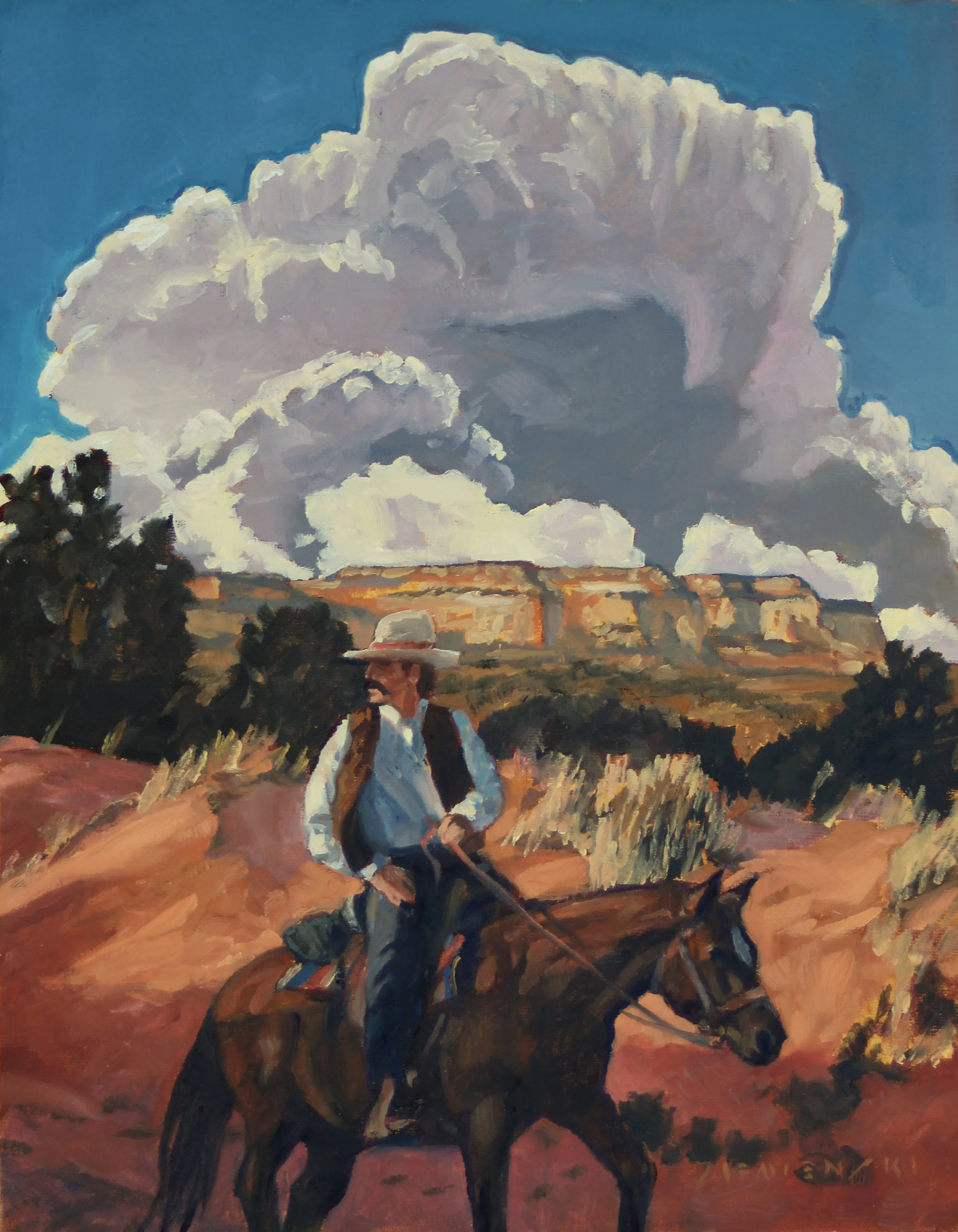 Red Sand, 14x11, oil