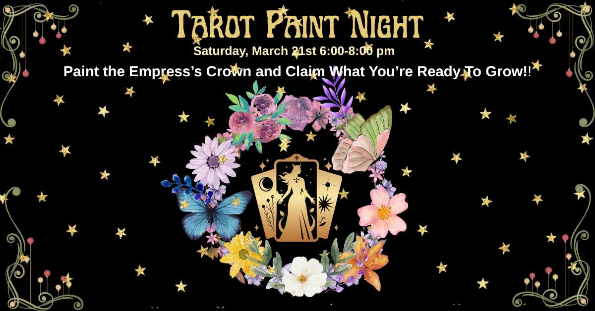 Tarot Paint Night at Cup of Tea!