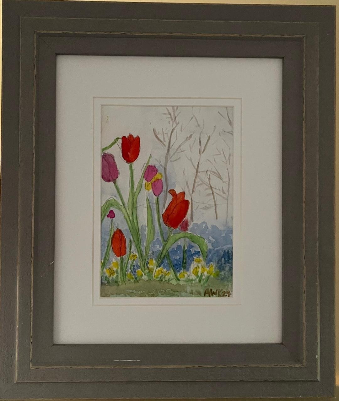Tulips in Red