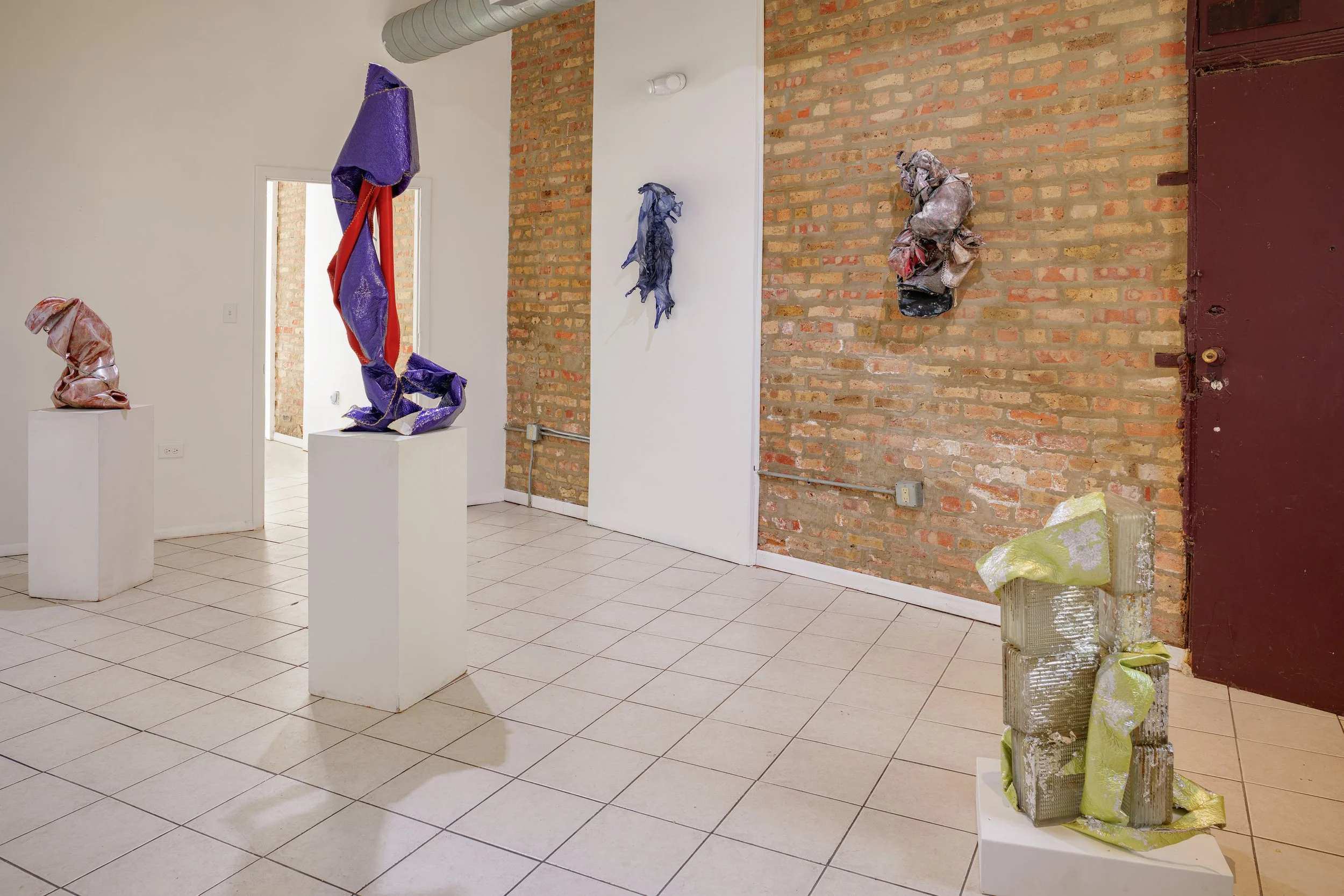 Installation Image of "Pleasure Puncture" at Ignition Project Space,
2026
-image by Frank Geiser