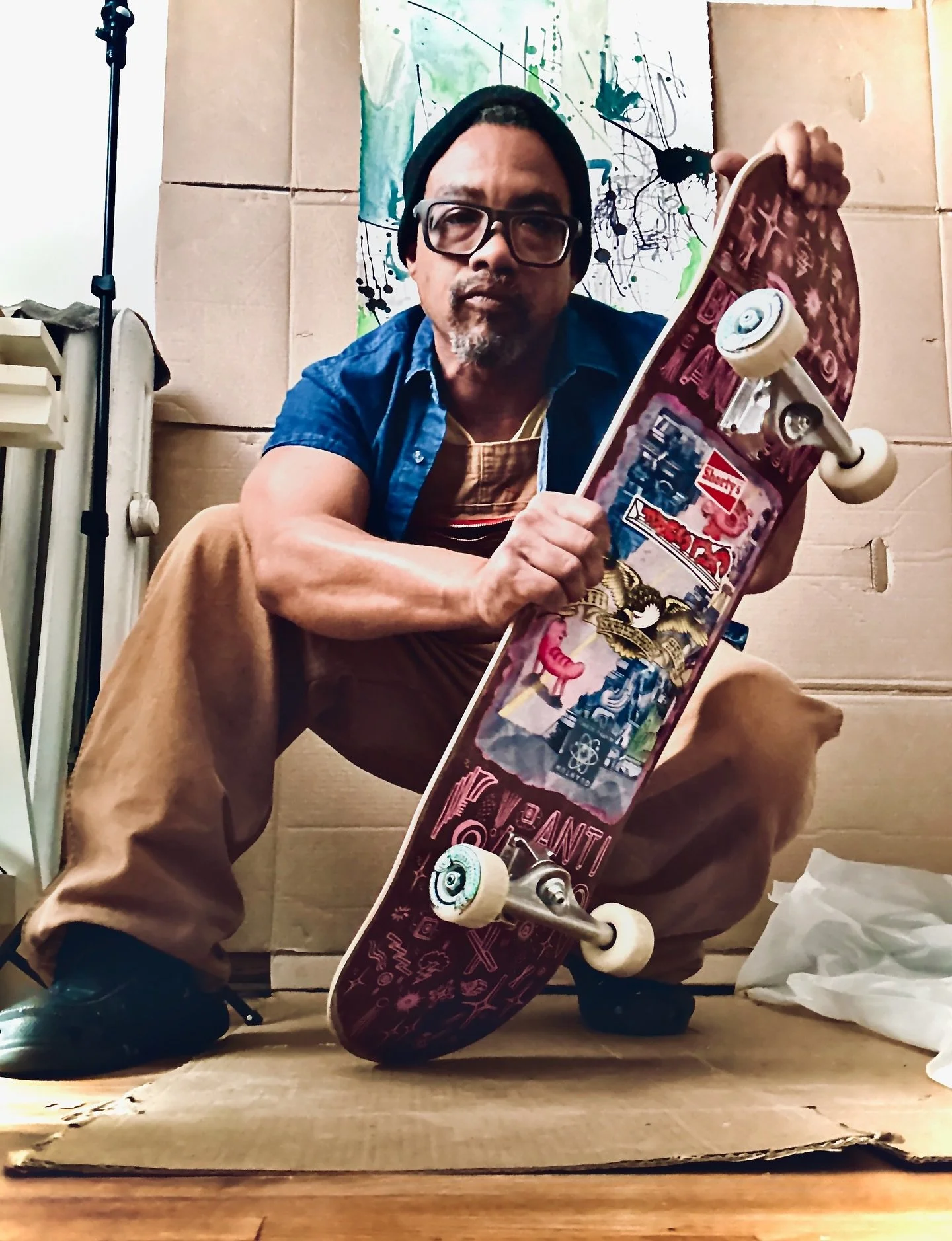 I came up painting walls in PA, studied the classics in Minnesota, and never stopped creating.

To me, art ain&rsquo;t just for gallery walls&mdash;it&rsquo;s for living, investing, and carrying stories forward.

If you&rsquo;re here, you already kno