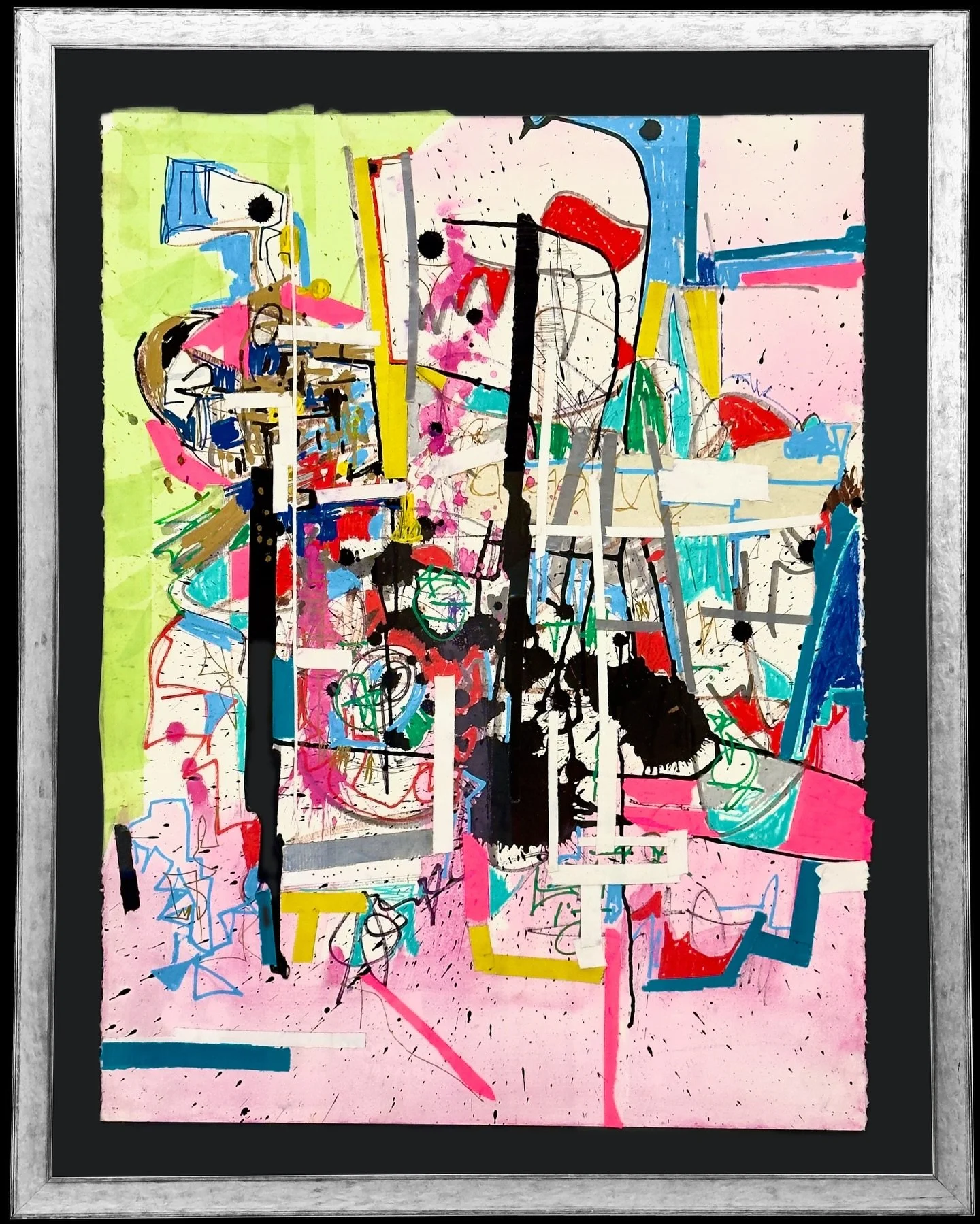 The Street Glyph series has been exhibited twice and has seen steady price growth since its creation in 2023. This body of work has moved through public view, critical context, and collector interest, which is exactly how long-term value is built.

S