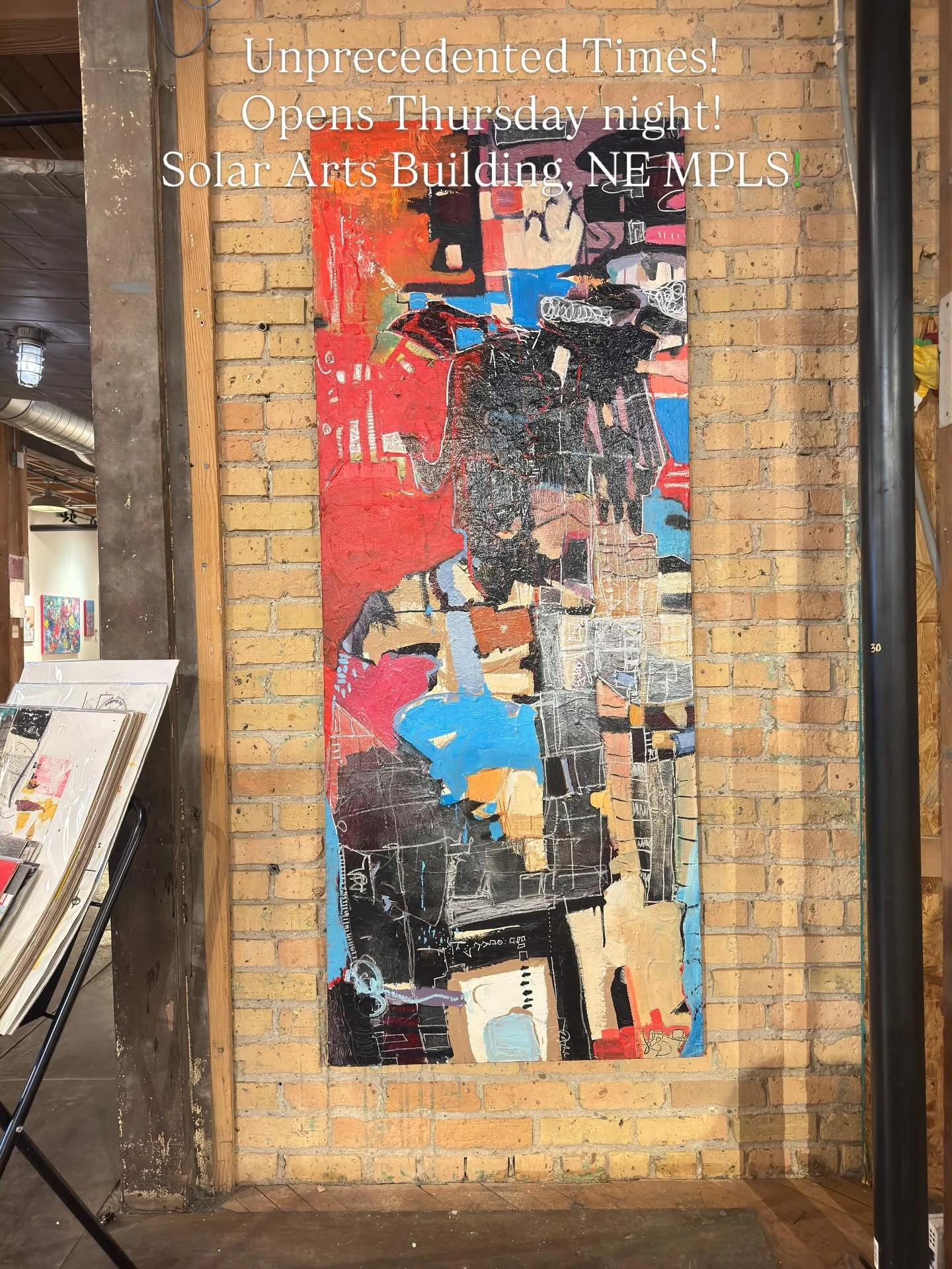 Pop-up exhibition by Gregory J. Rose in collaboration with Solar Arts Building and BLK Collectors Esther Callahan and Keisha Williams.

Unprecedented Times is an event created to promote face-to-face interaction at a time when genuine connection matt