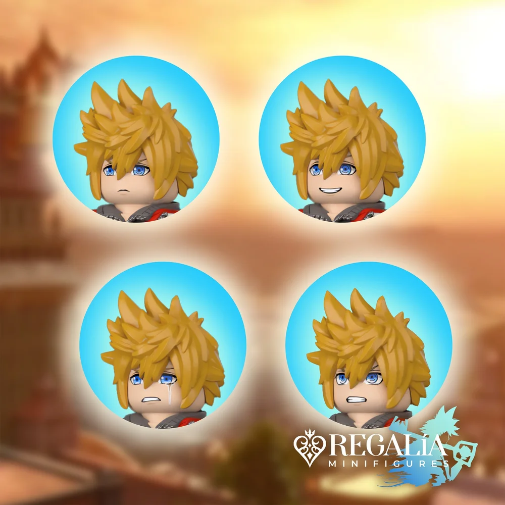 Preorder) Roxas - KH2 [First Edition] — Regalia Minifigures