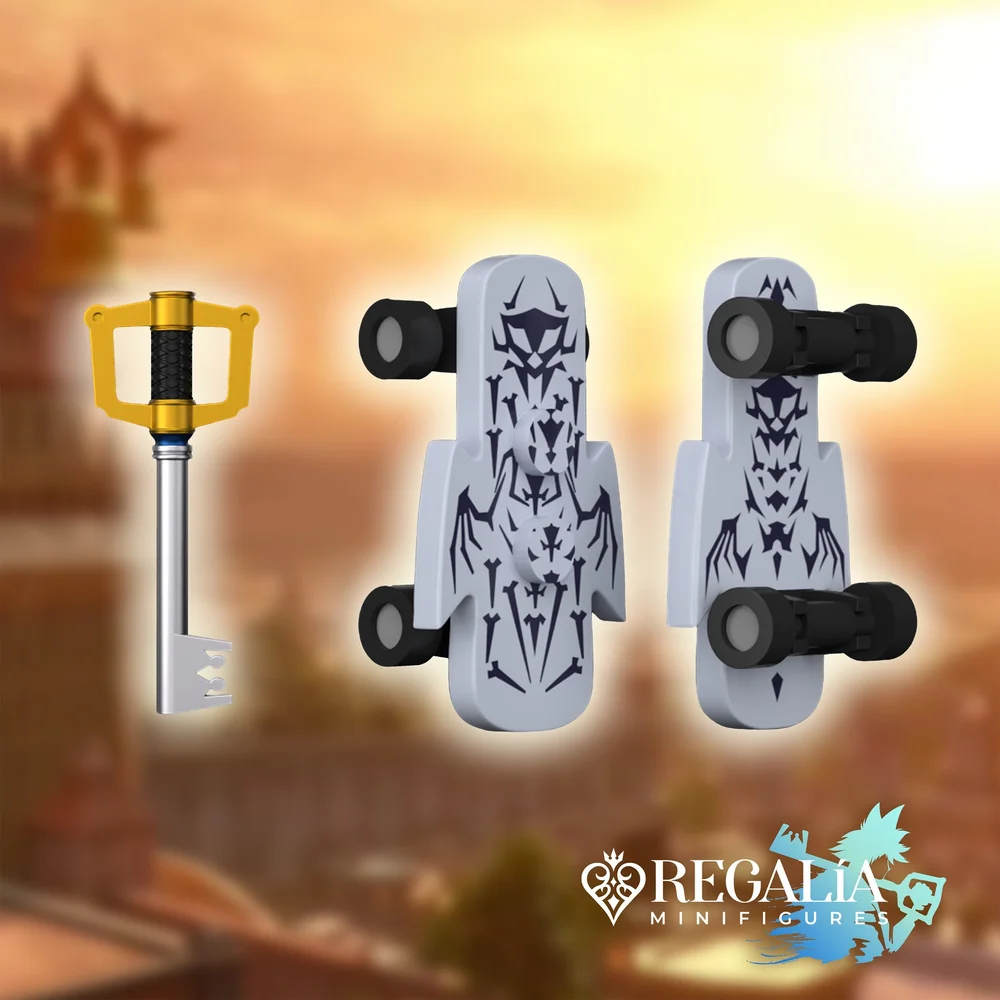 Preorder) Roxas - KH2 [First Edition] — Regalia Minifigures