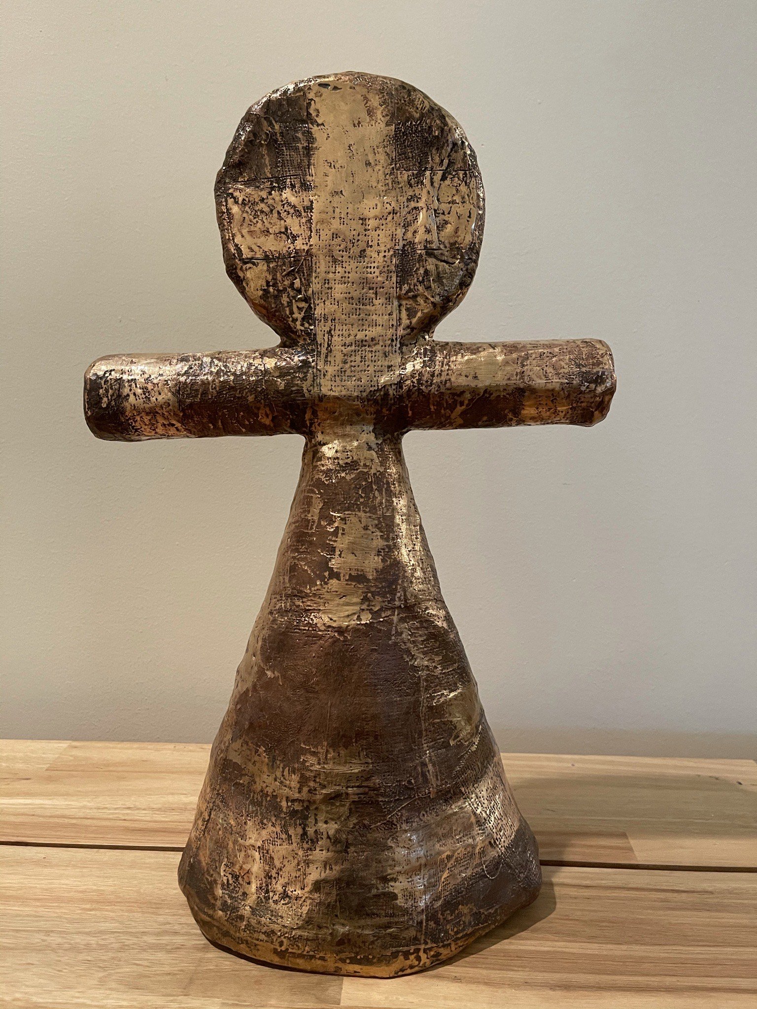 Bronze Motanka 3 – Artist Proof, 2020
Bronze
18.5 x 12 x 7 inches (47 x 30.50 x 18 cm)