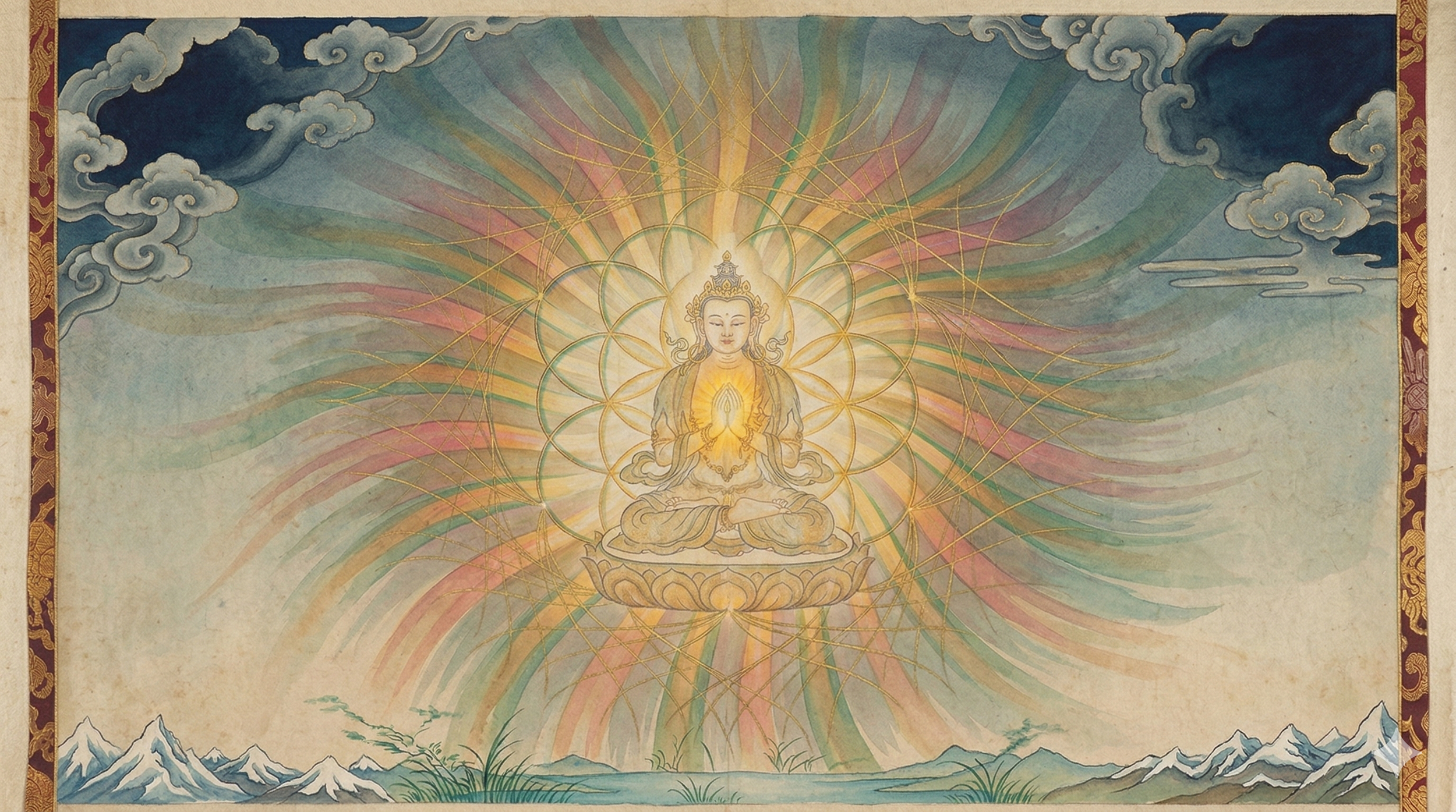 Sangha gathering and Karmayoga with Dr. Nida Chenagtsang